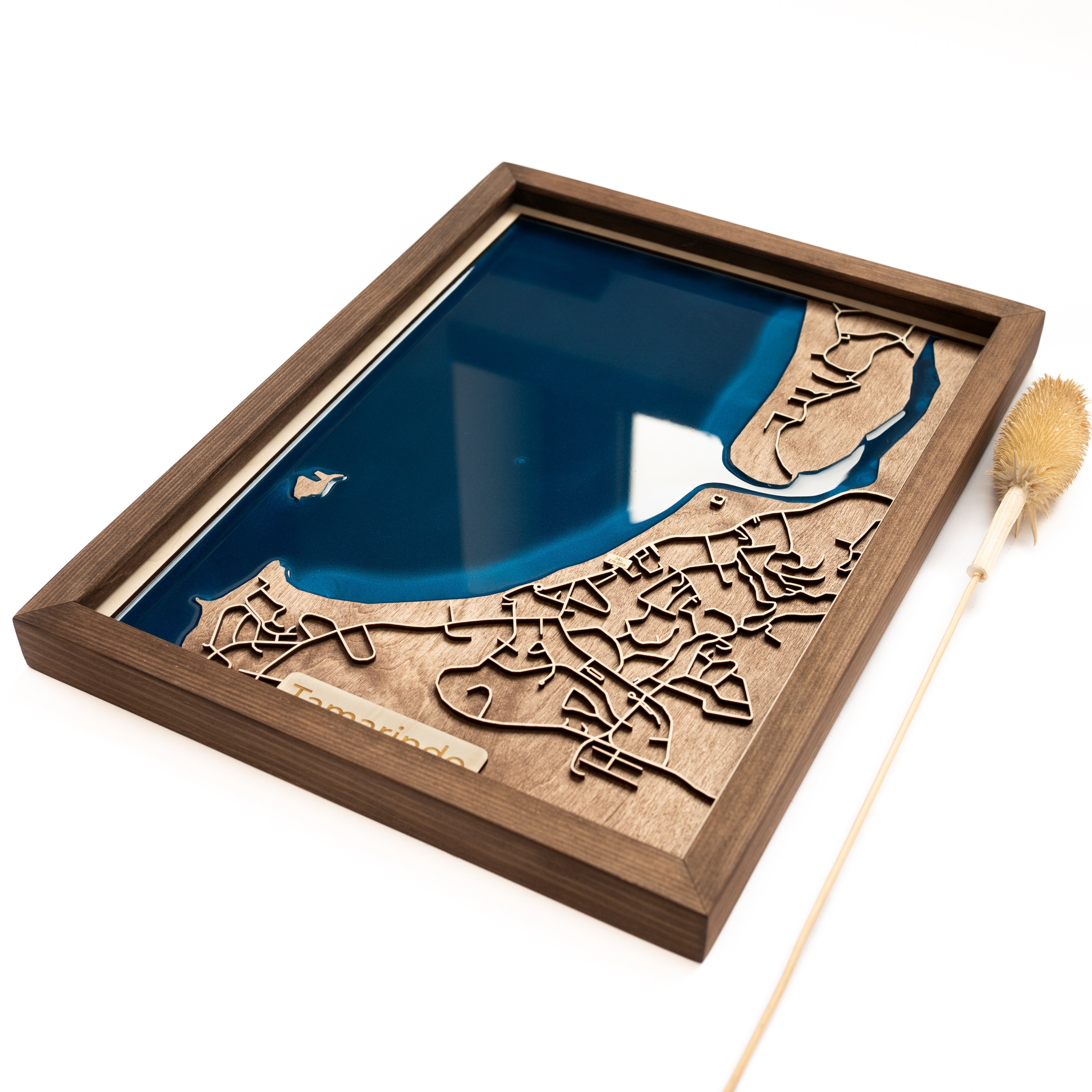 Wooden Map of Any Place in the World