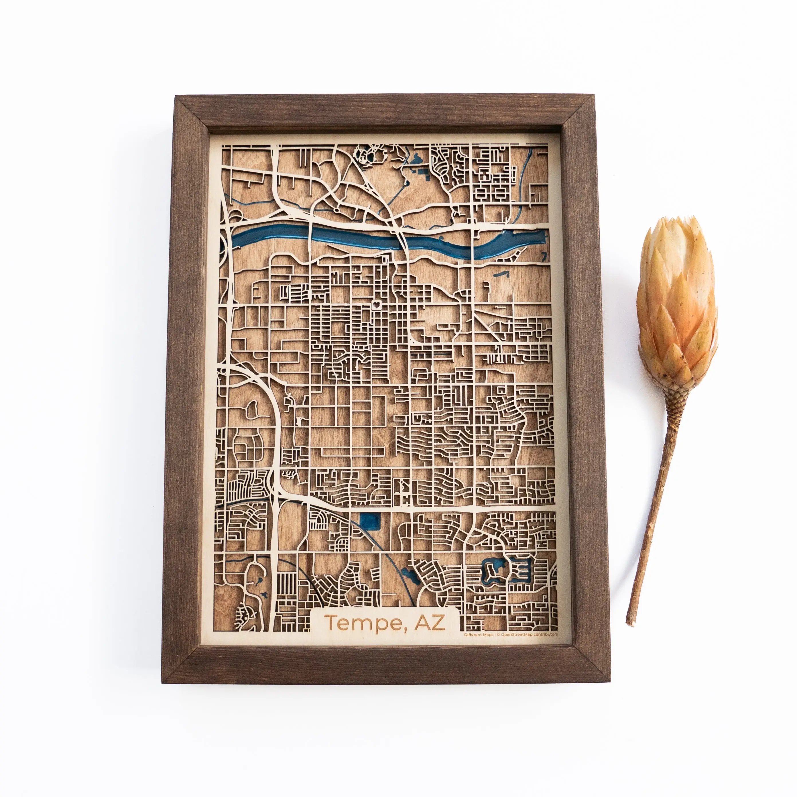 Tempe Wood Map