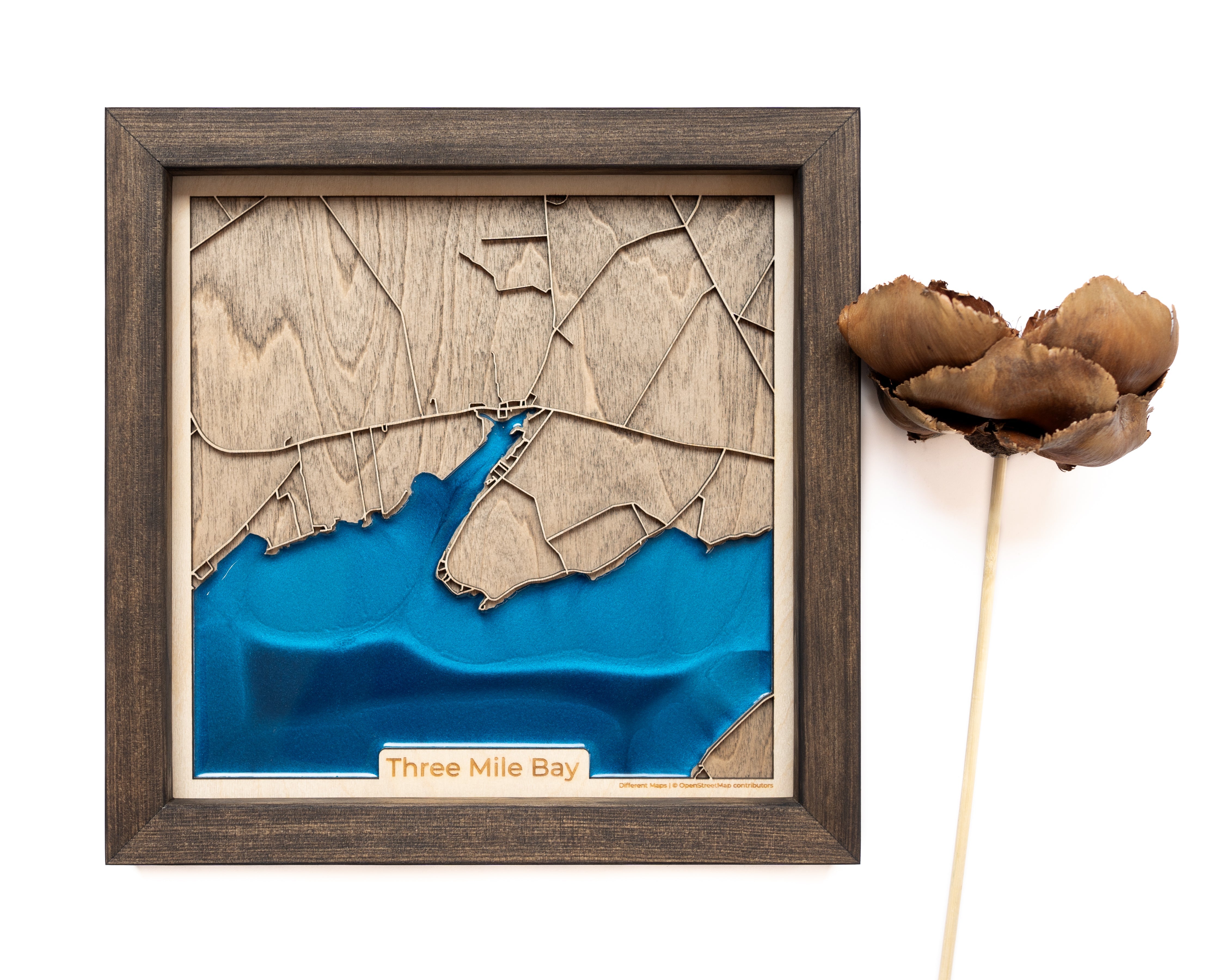 Three Mile Bay Wood Map
