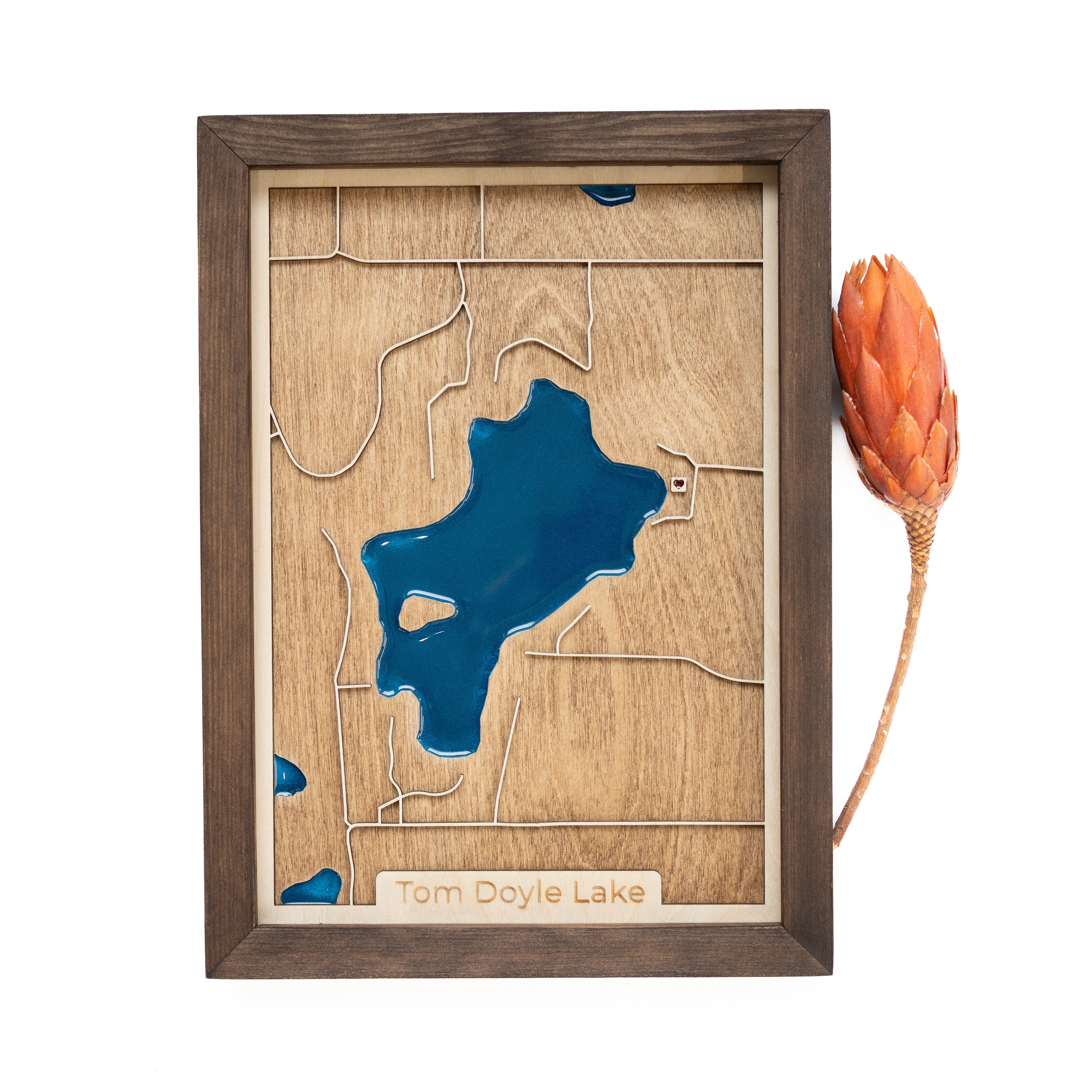 Tom Doyle Lake Wood Map