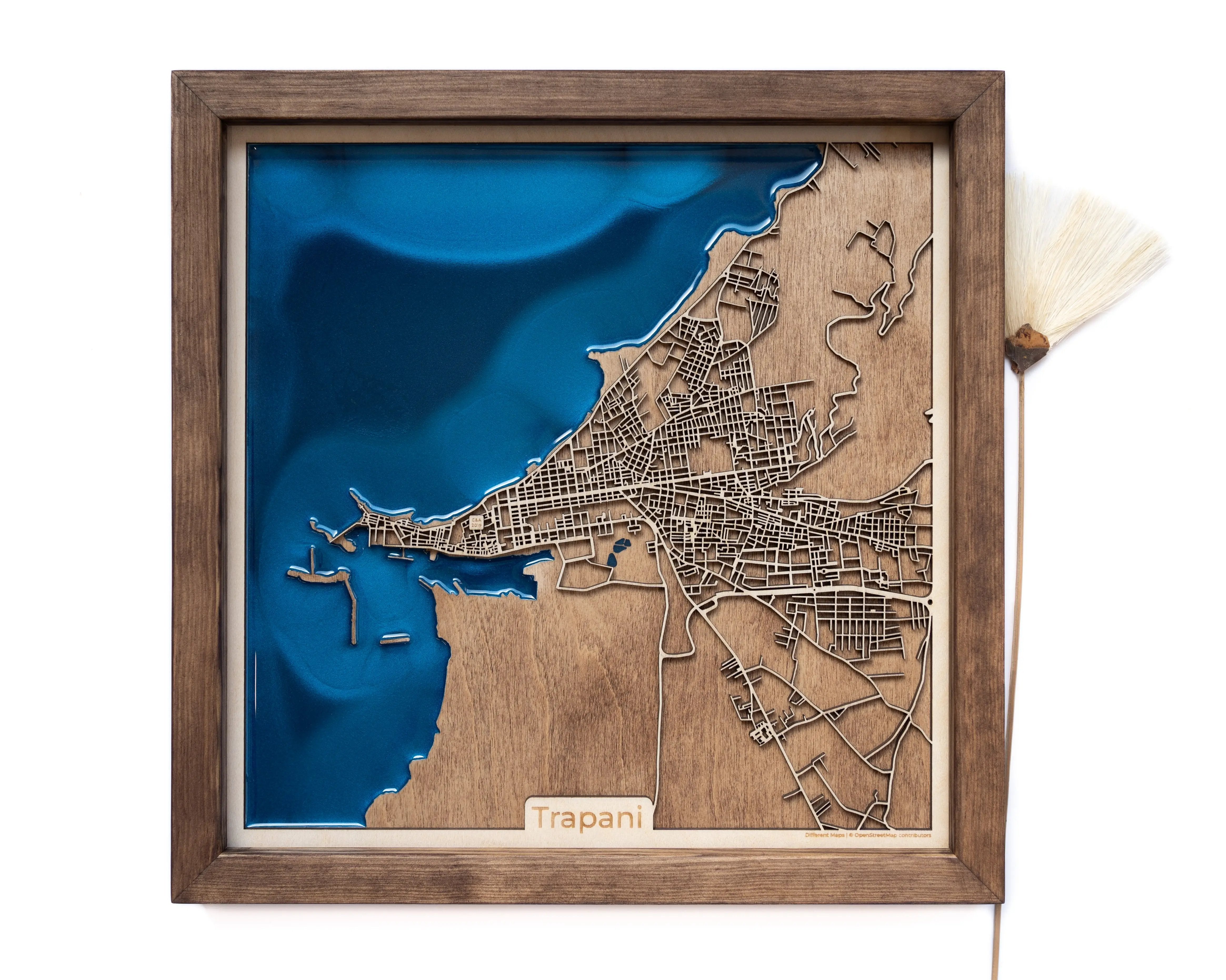 Trapani Wood Map