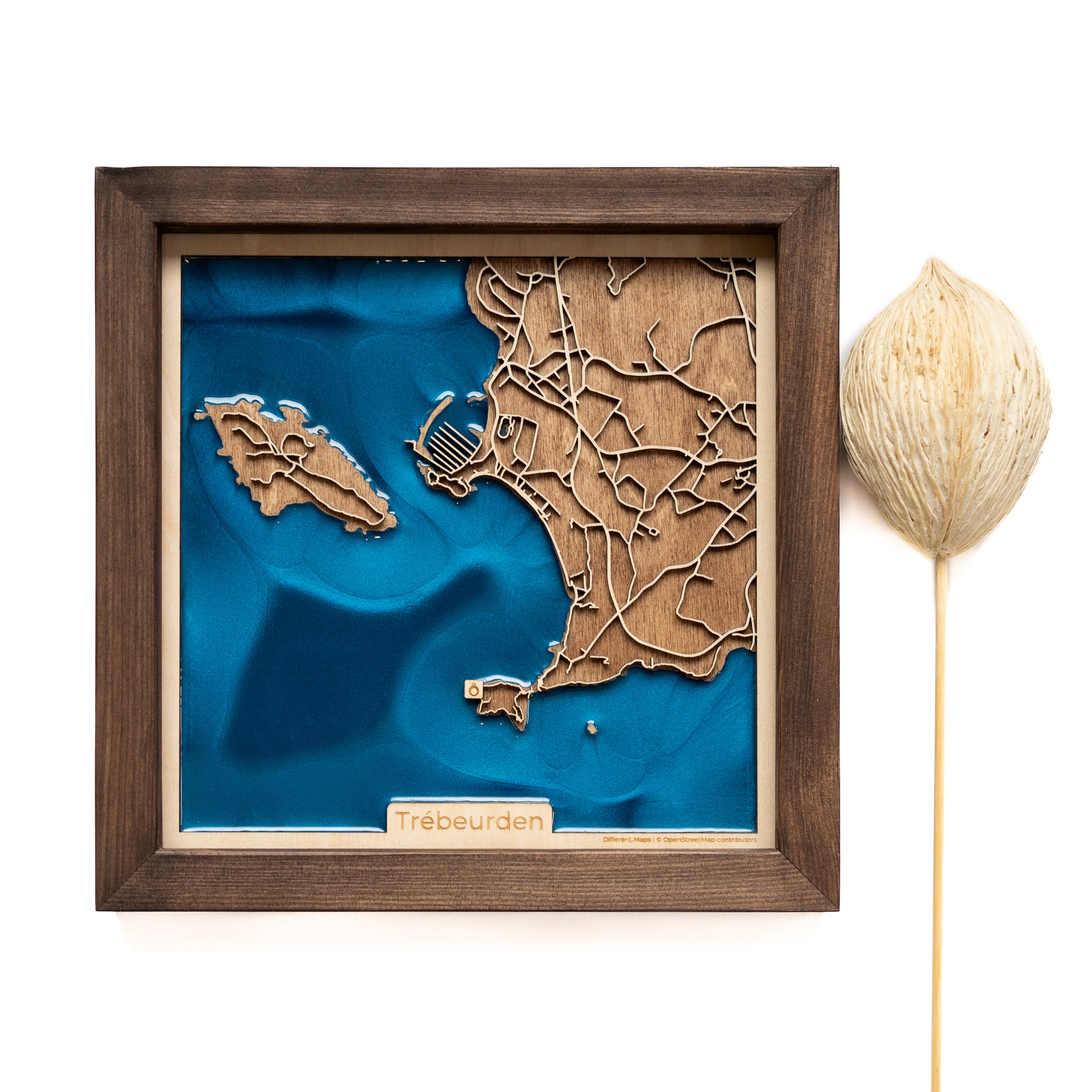 Trébeurden Wood Map