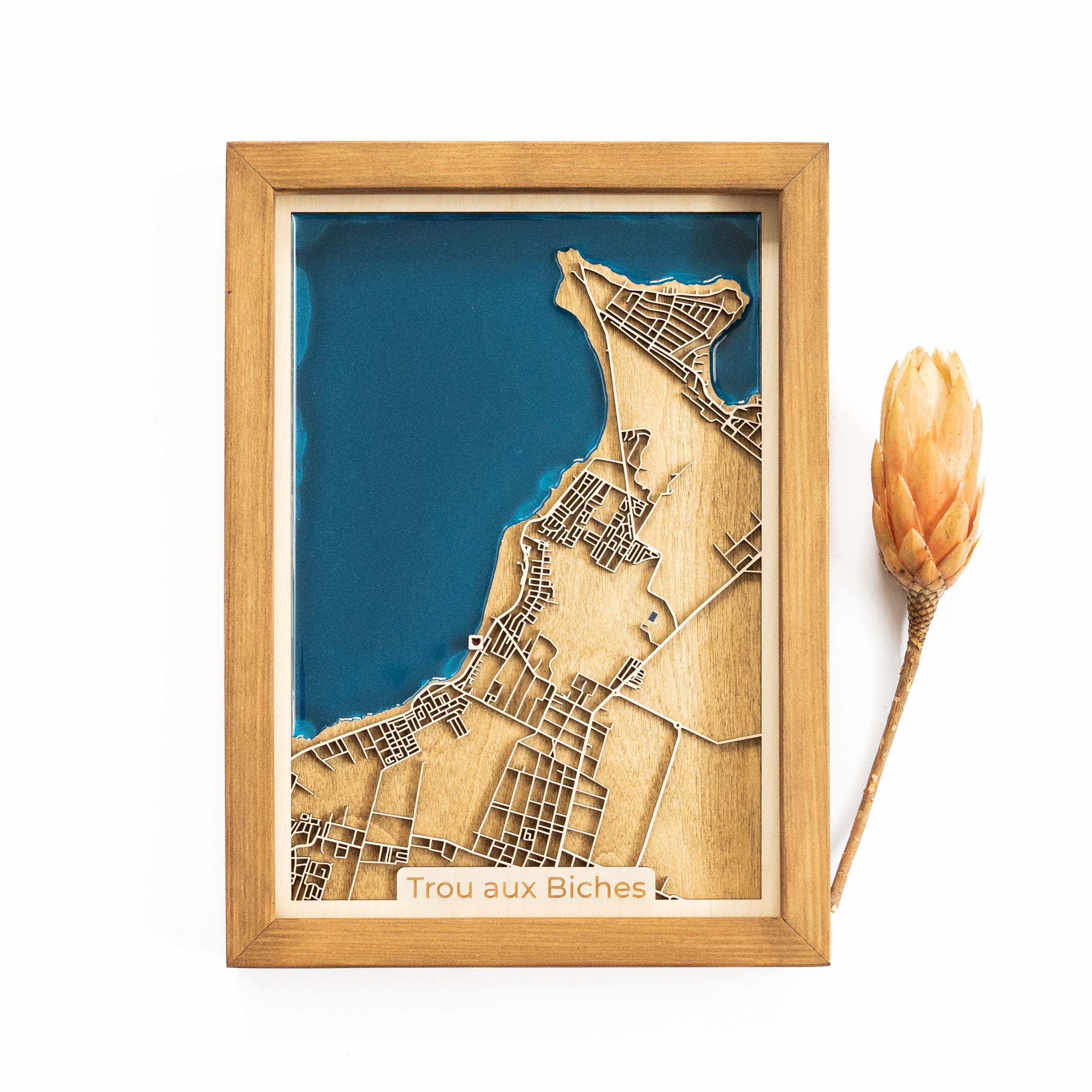 Trou aux Biches Wood Map