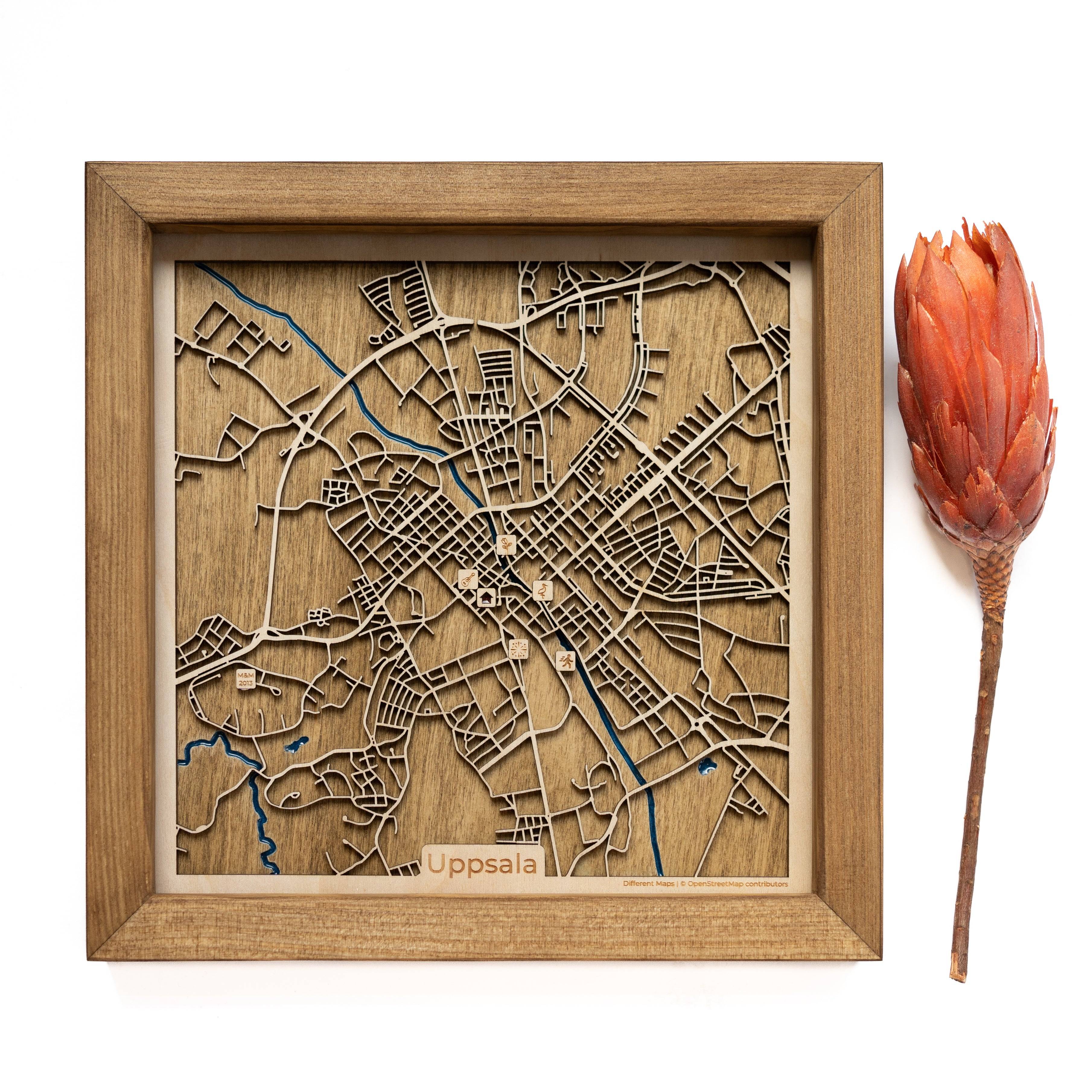 Uppsala Wood Map