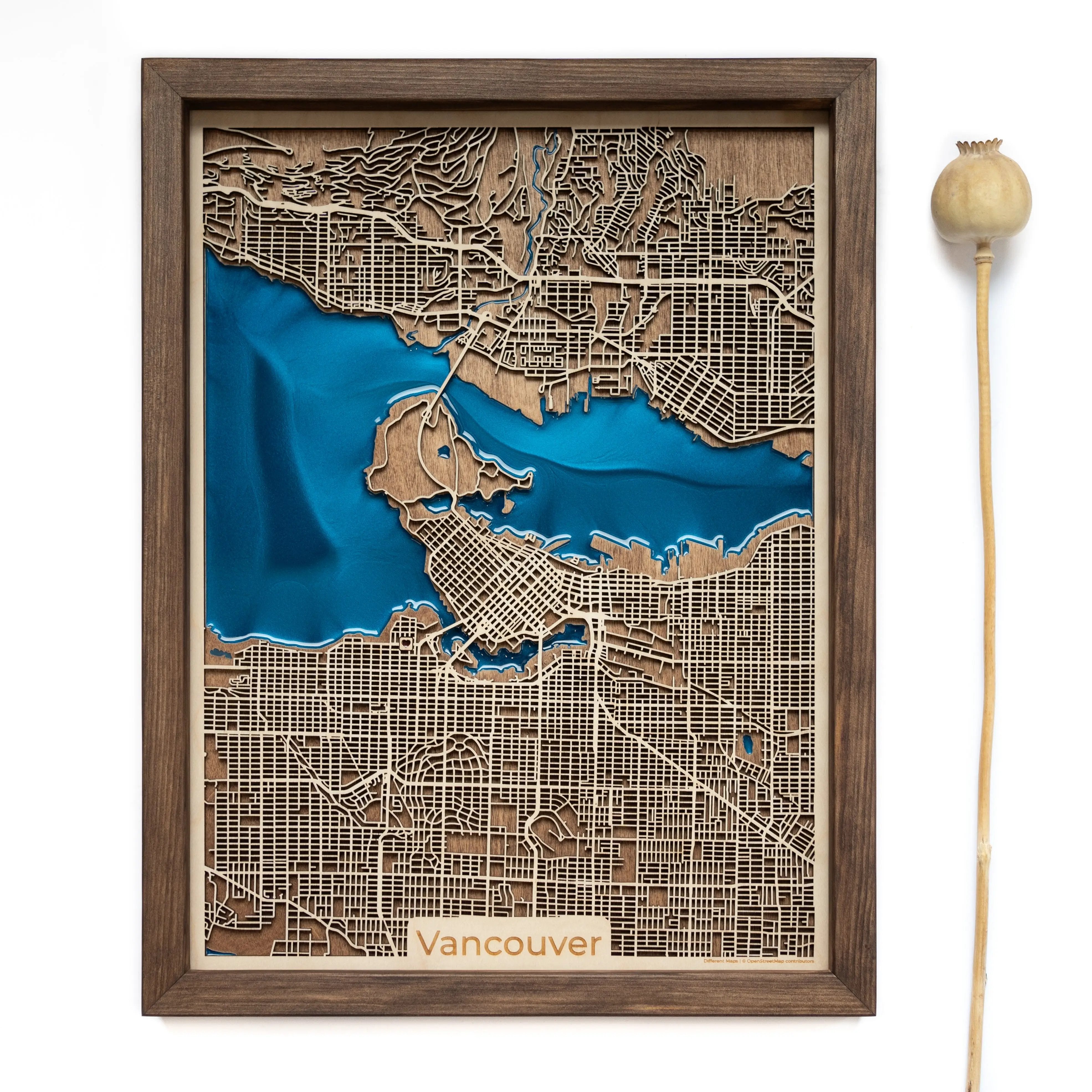 Vancouver Wood Map