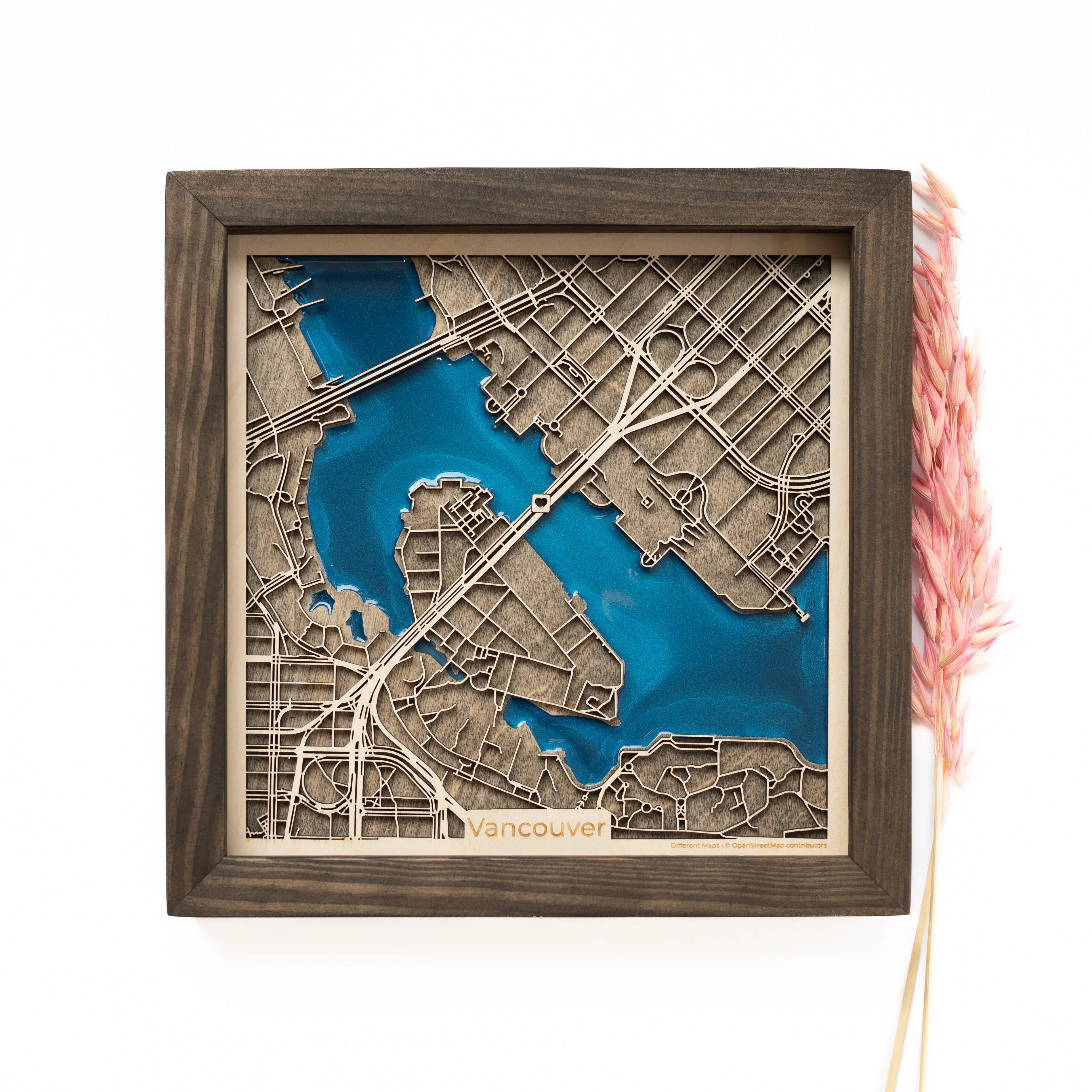Vancouver Wood Map