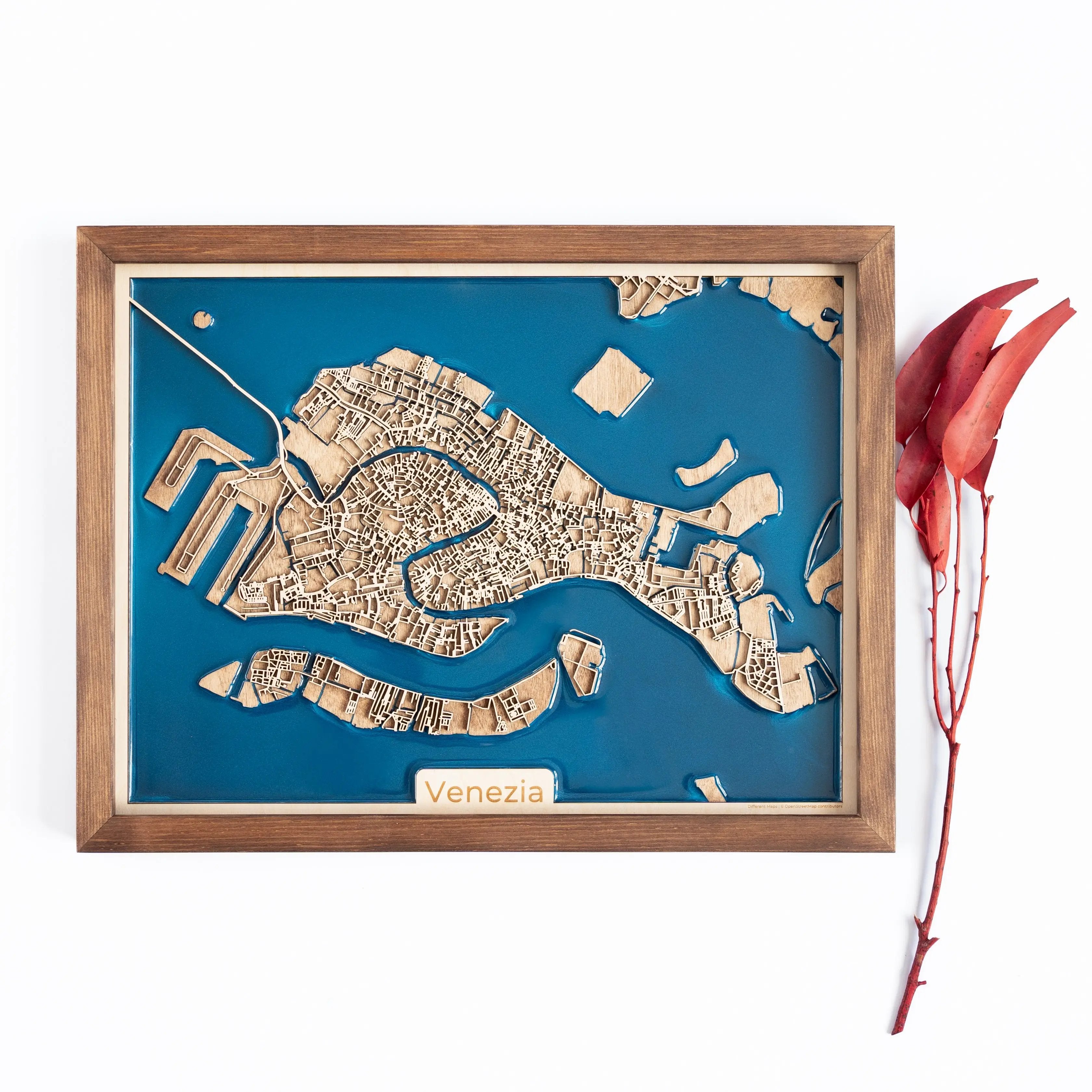 Venezia Wood Map