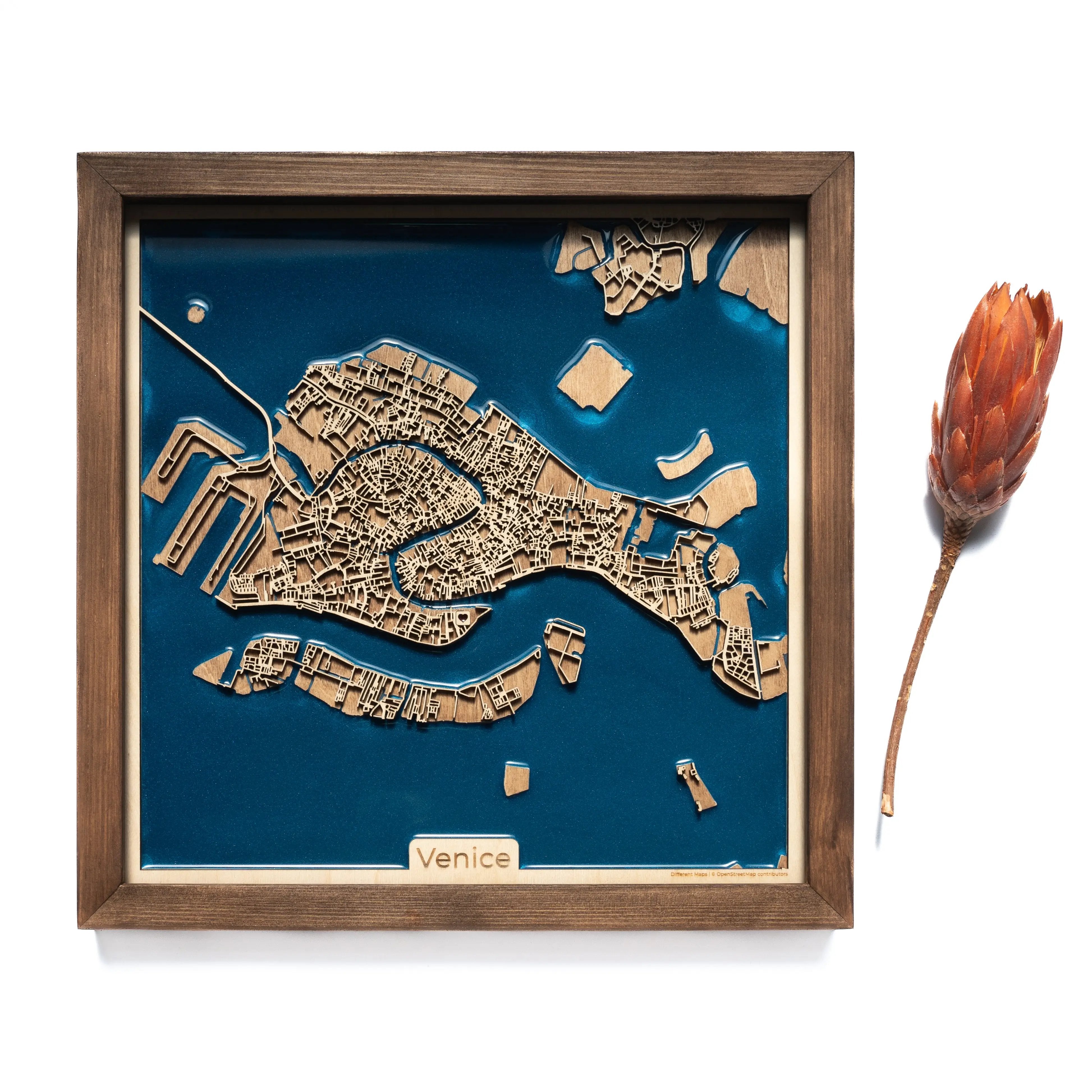 Venice Wood Map