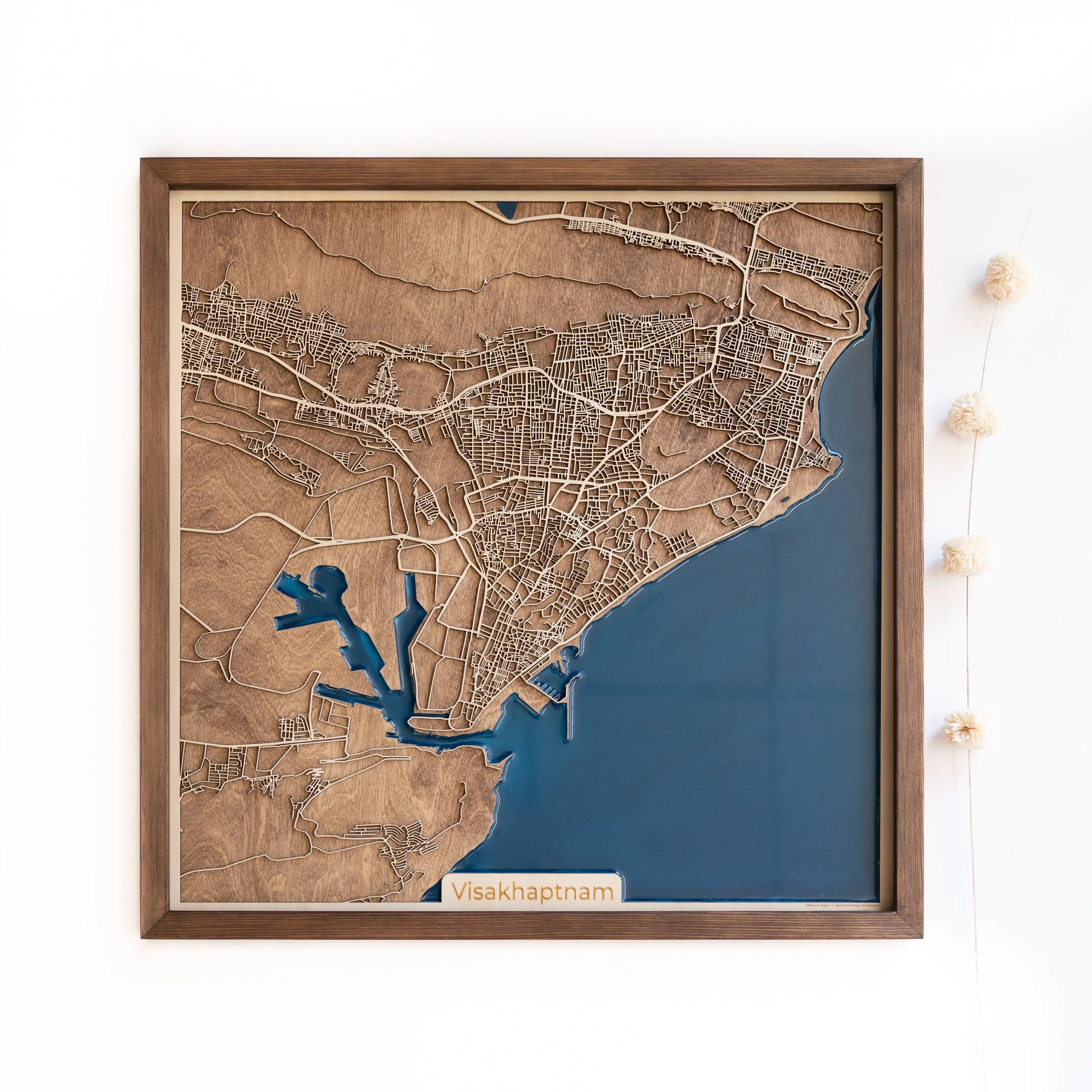 Visakhaptnam Wood Map