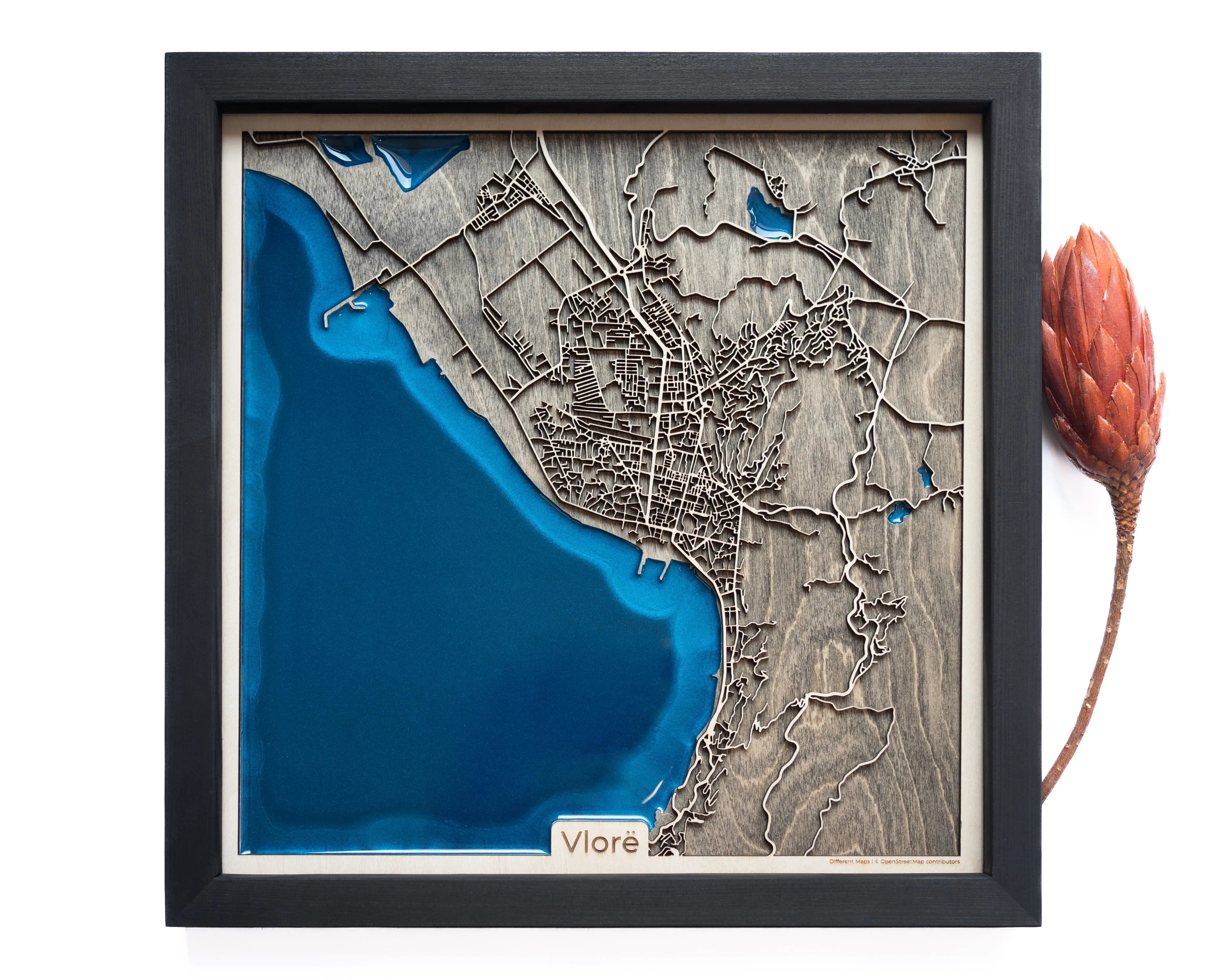 Vlore Wood Map