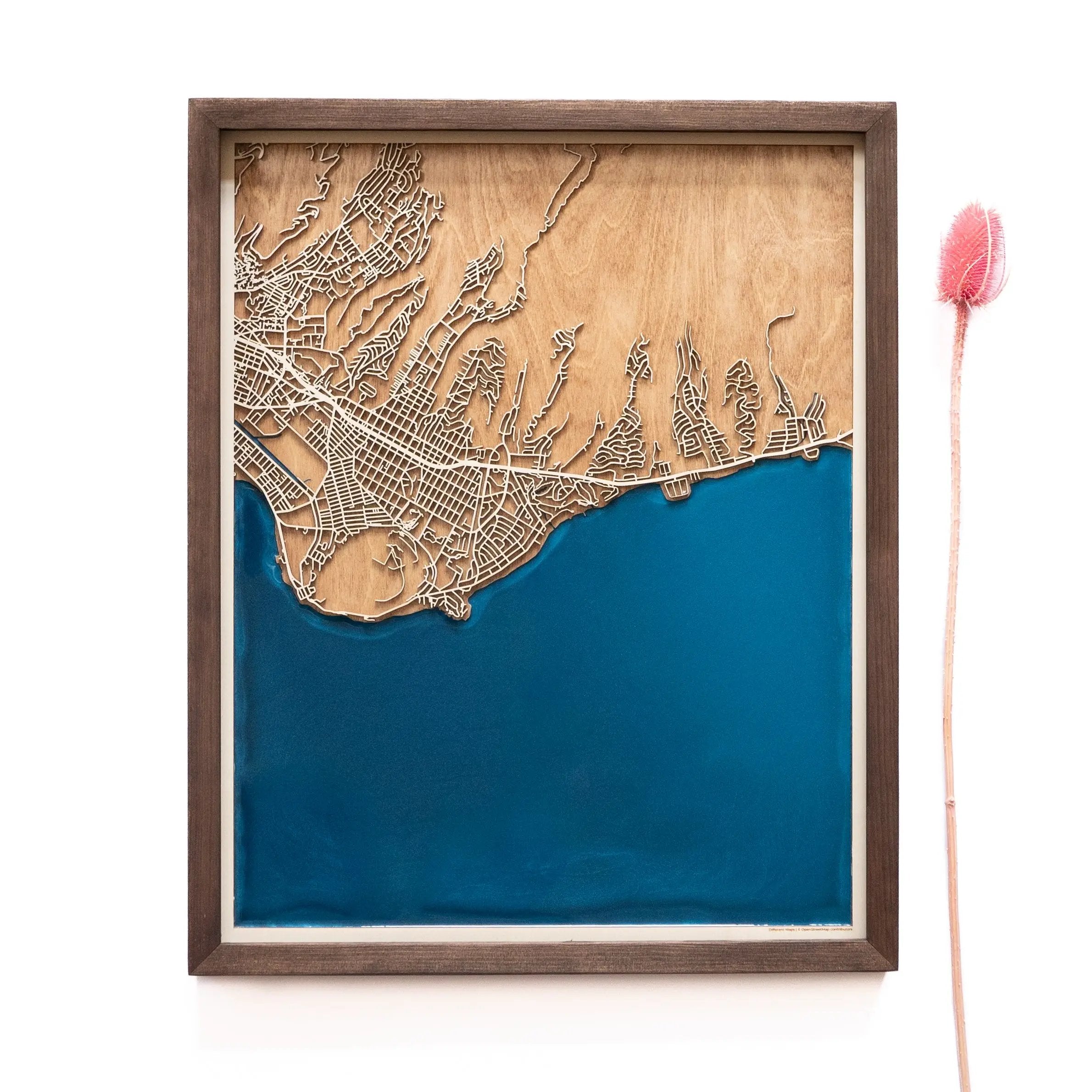 Waialae Kahala Wood Map