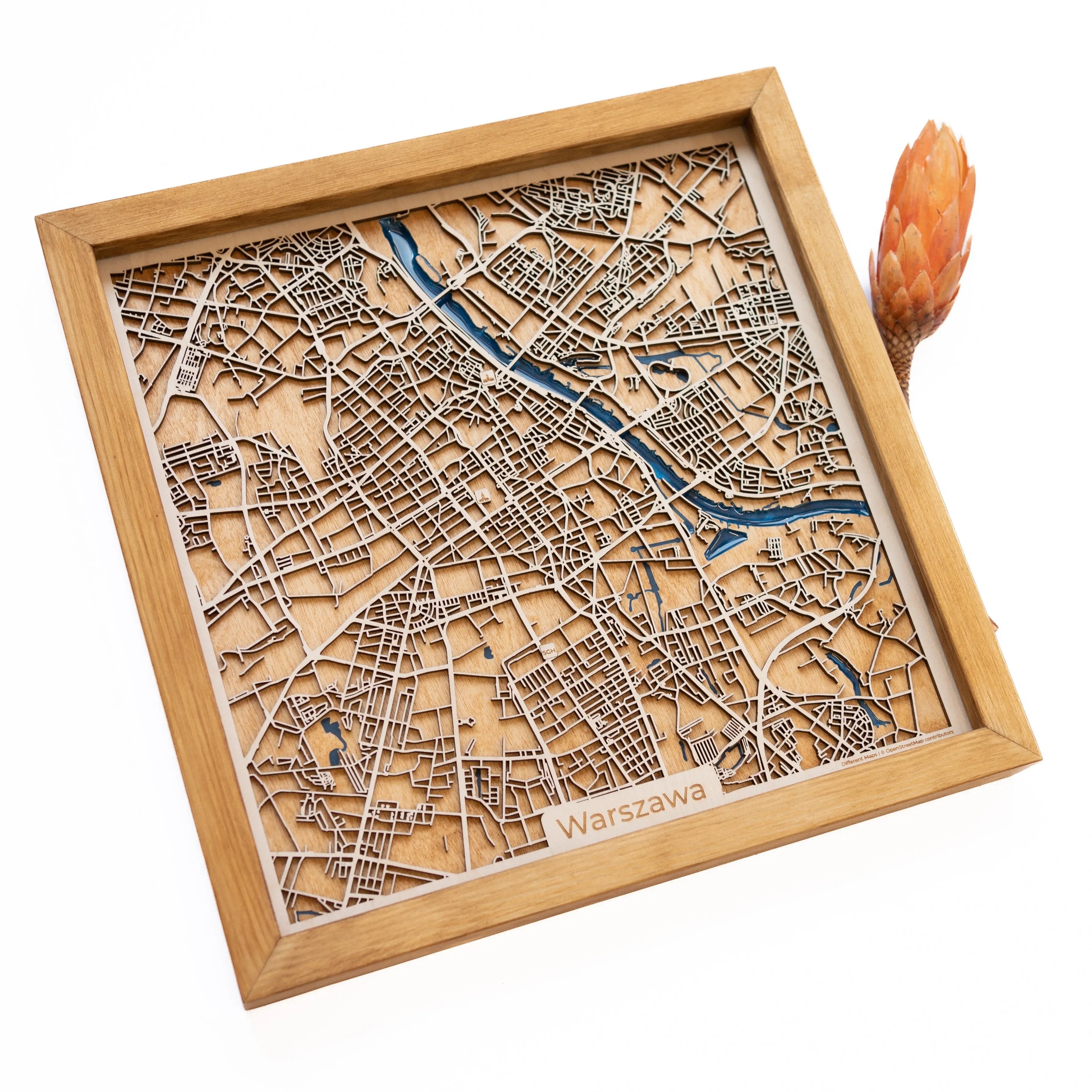 Warsaw Map