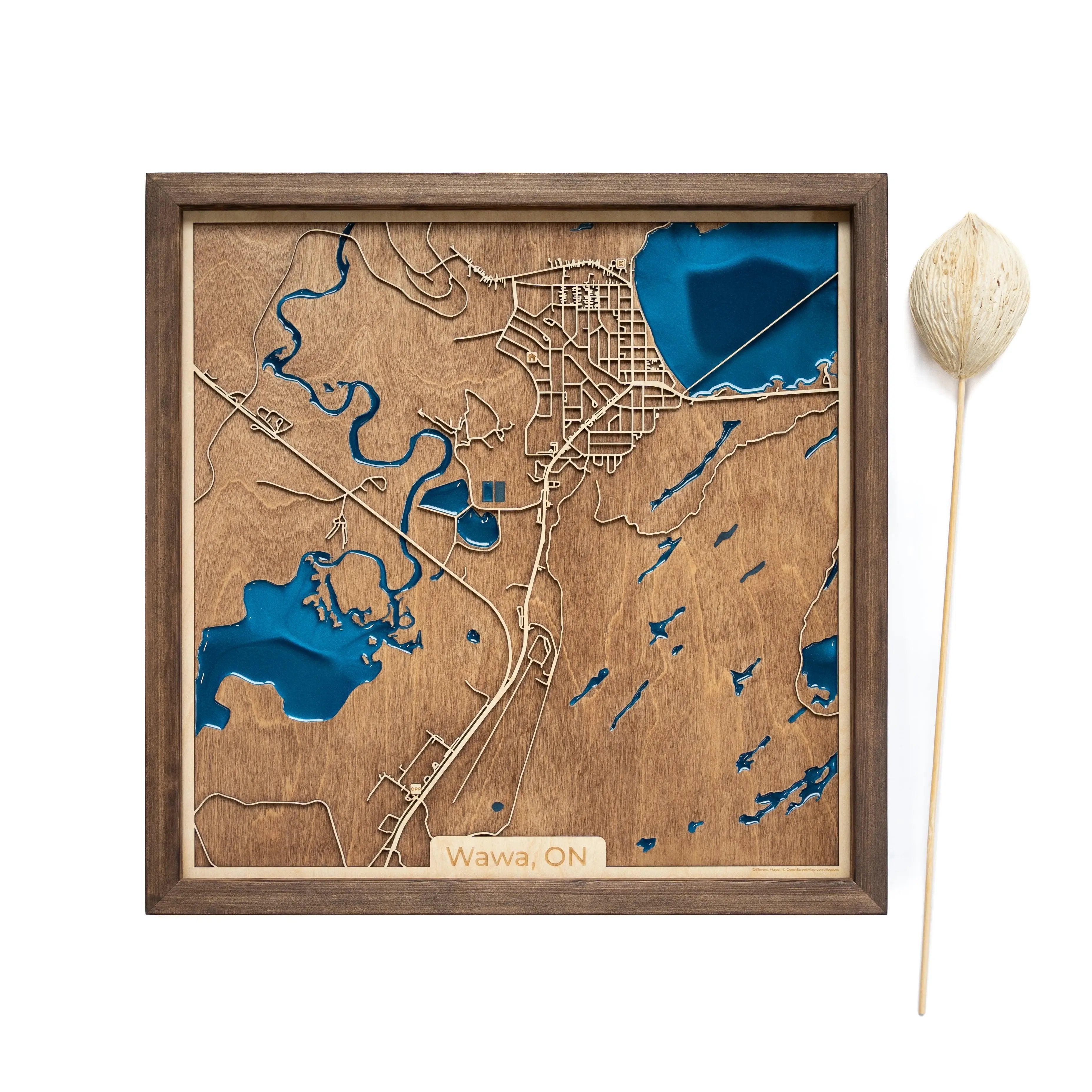 Wawa Wood Map