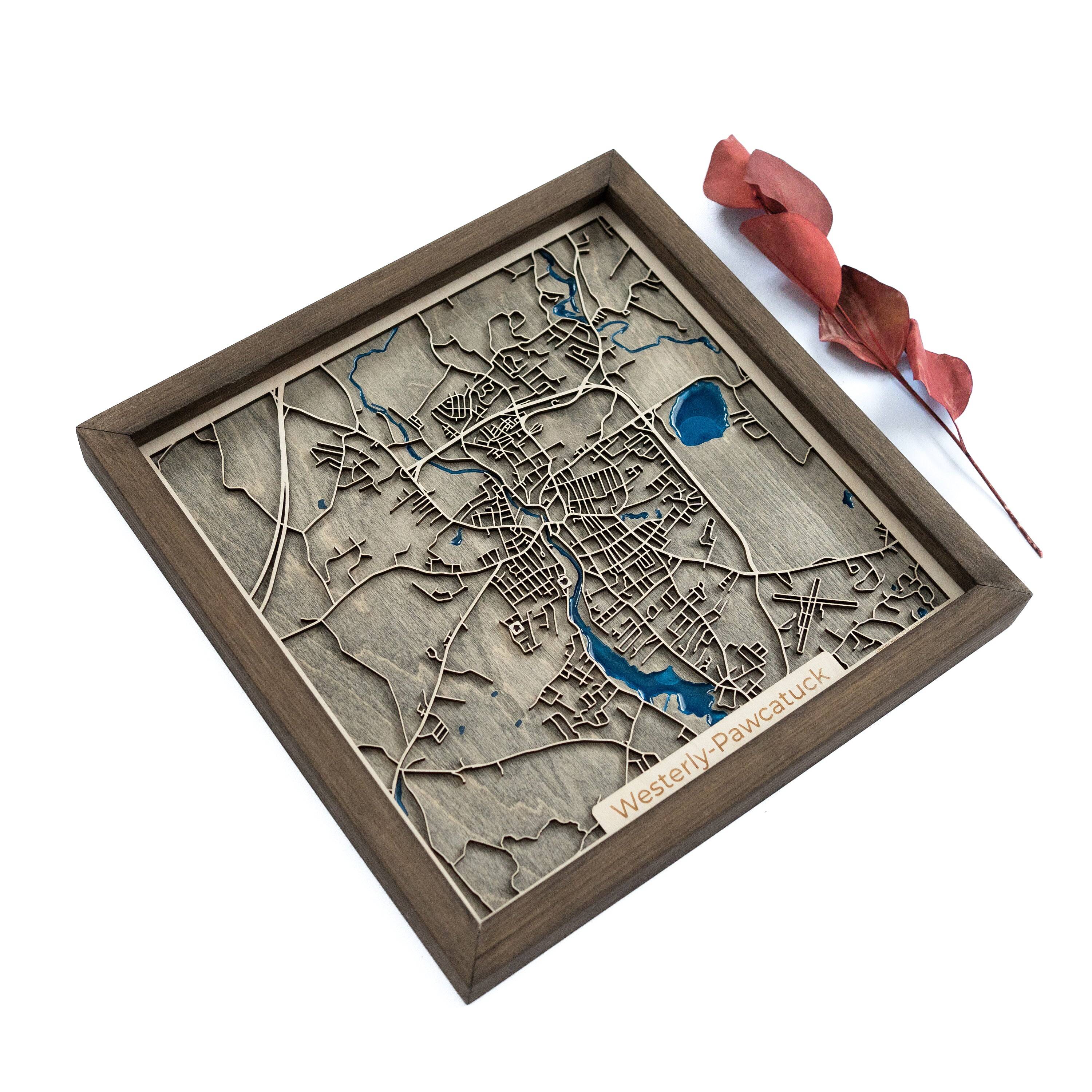 Westerly Pawcatuck Map