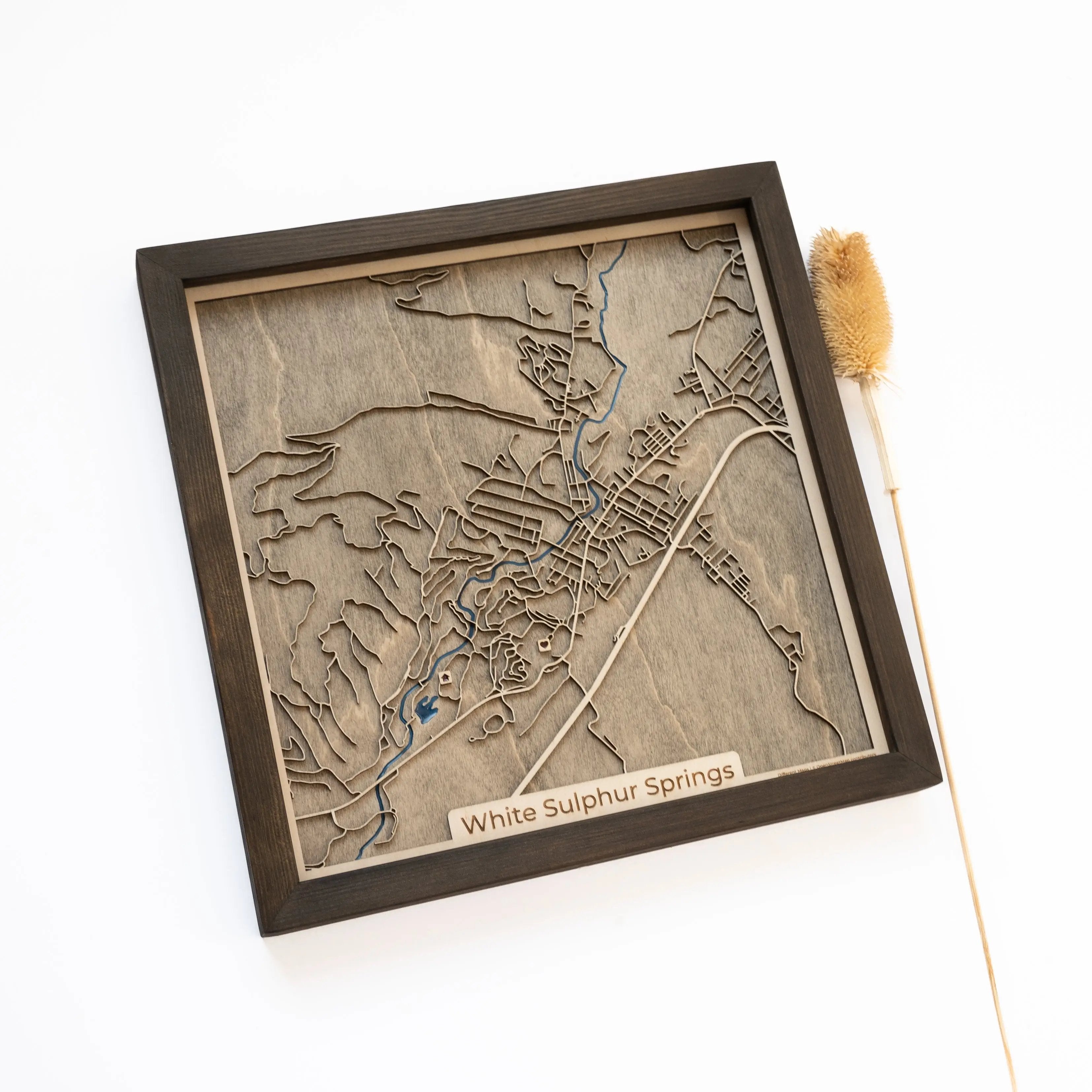 White Sulphur Springs Map