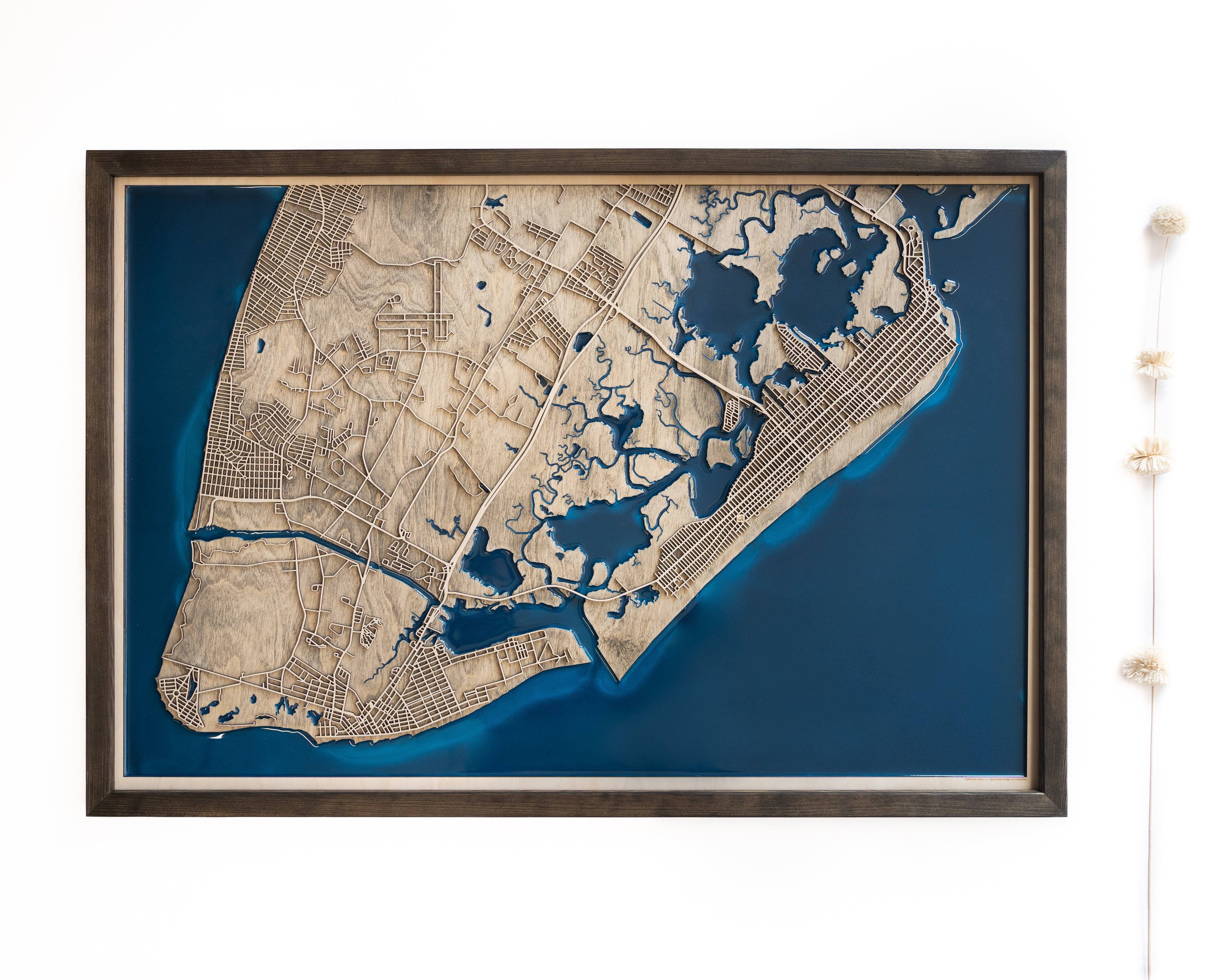 Wildwood Crest Wood Map