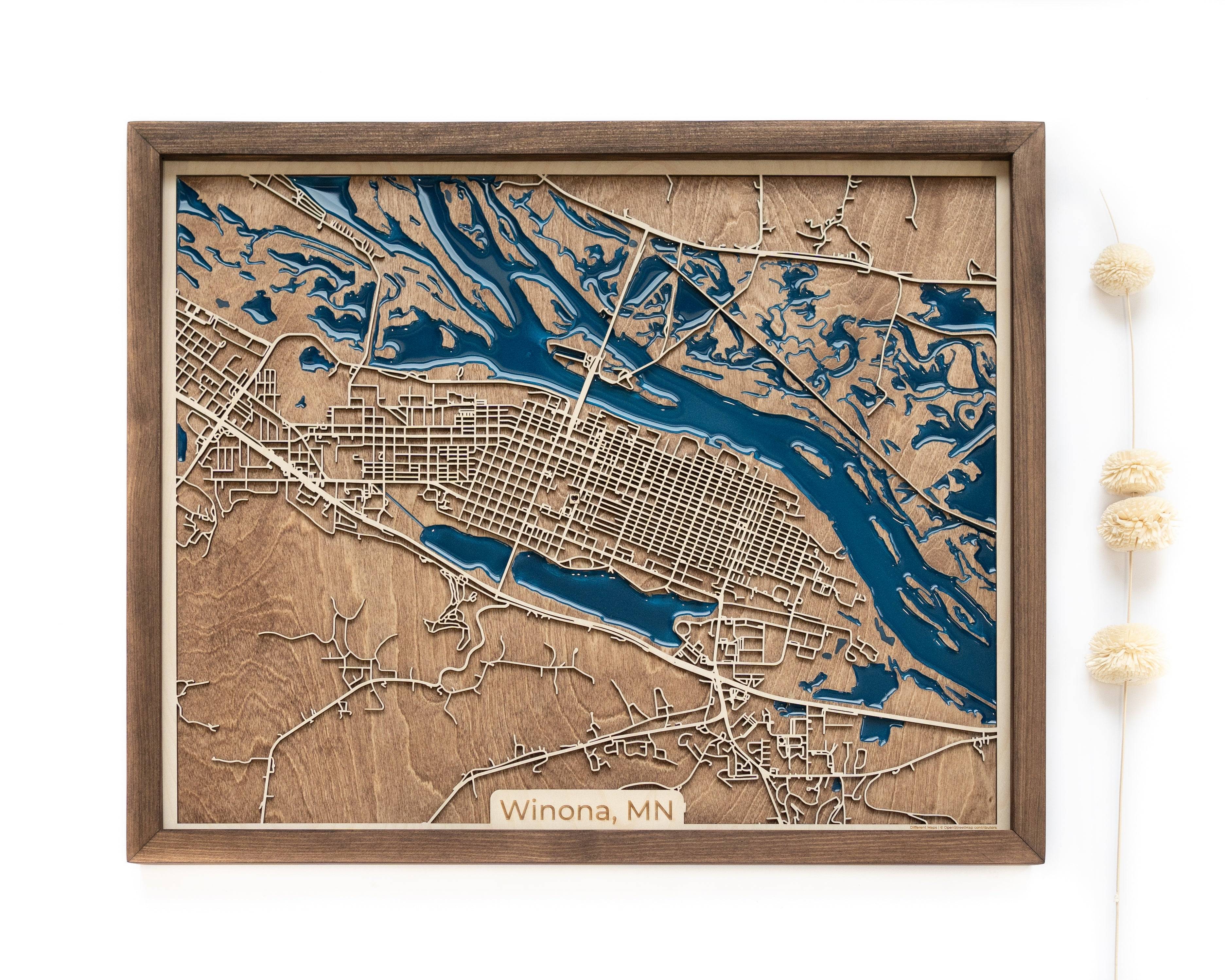 Winona Wood Map