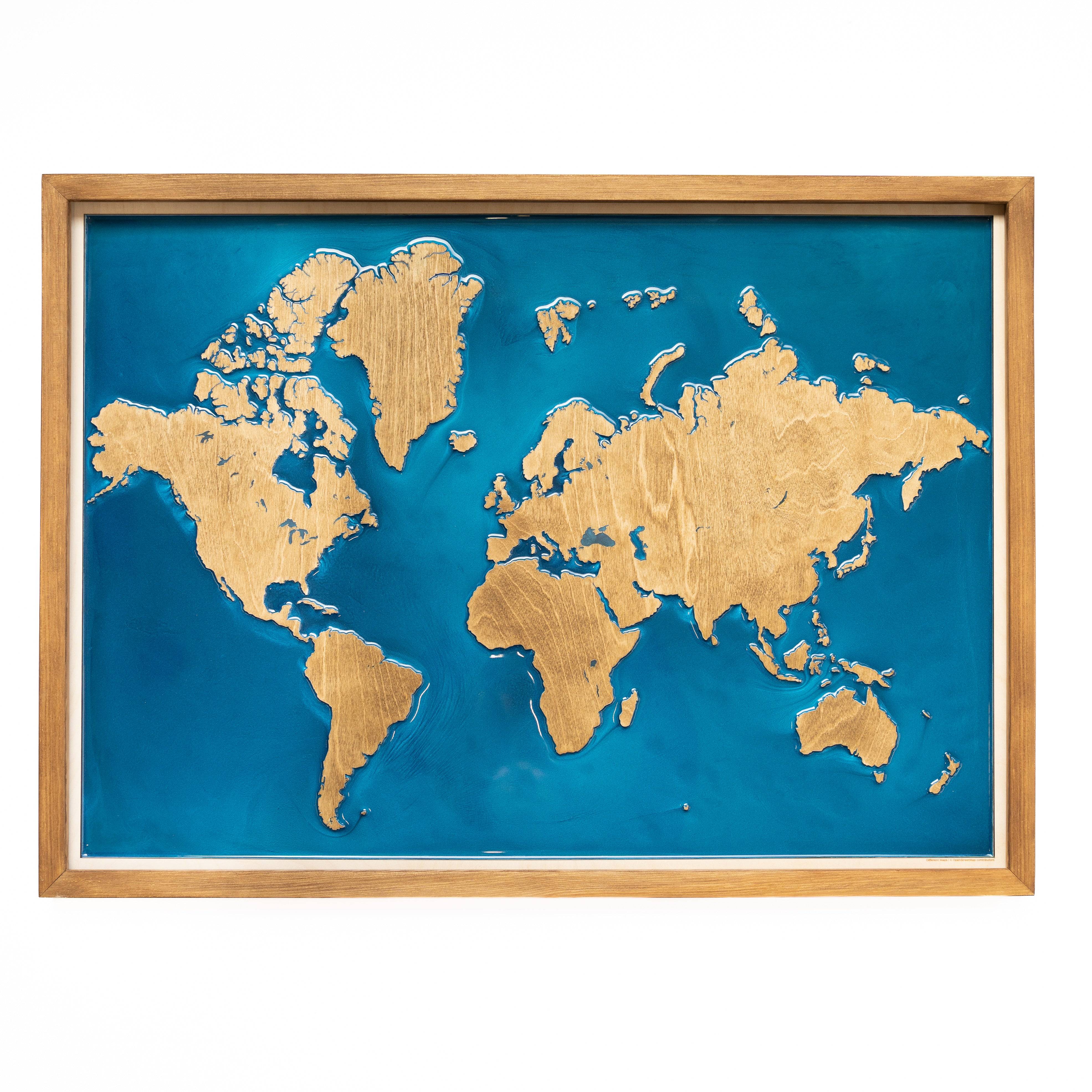 World Wood Map