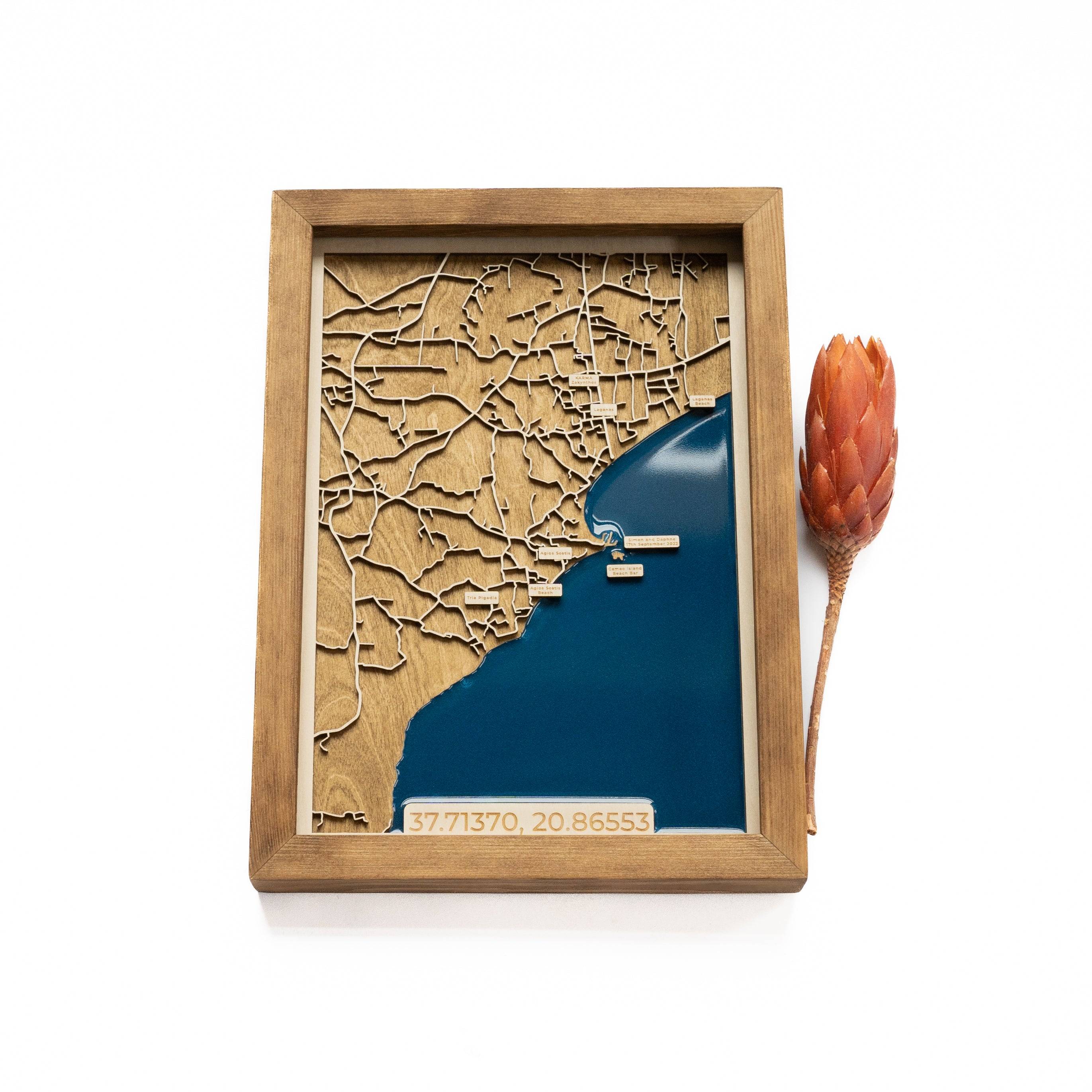 Zakynthos Wood Map