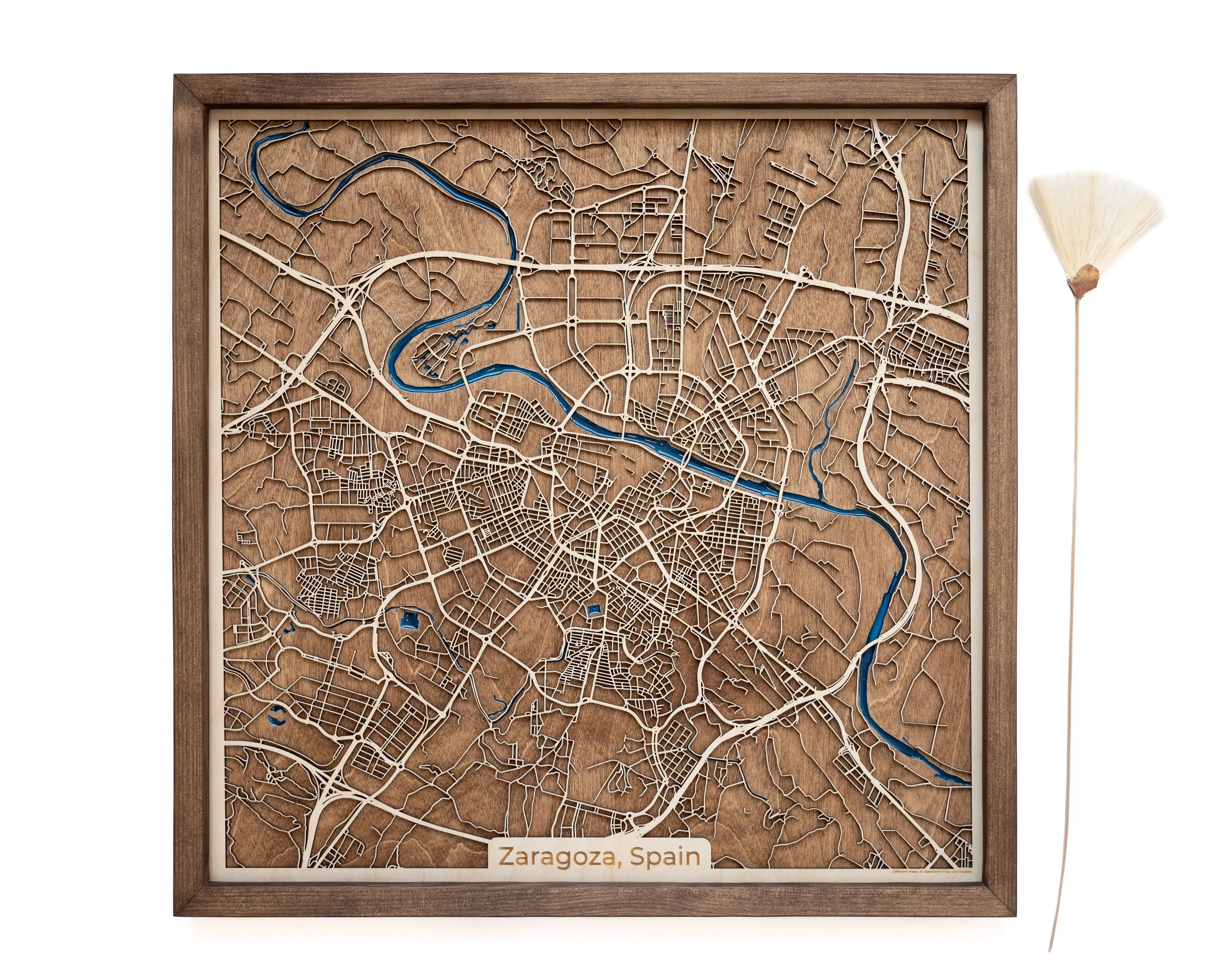 Zaragoza Wood Map