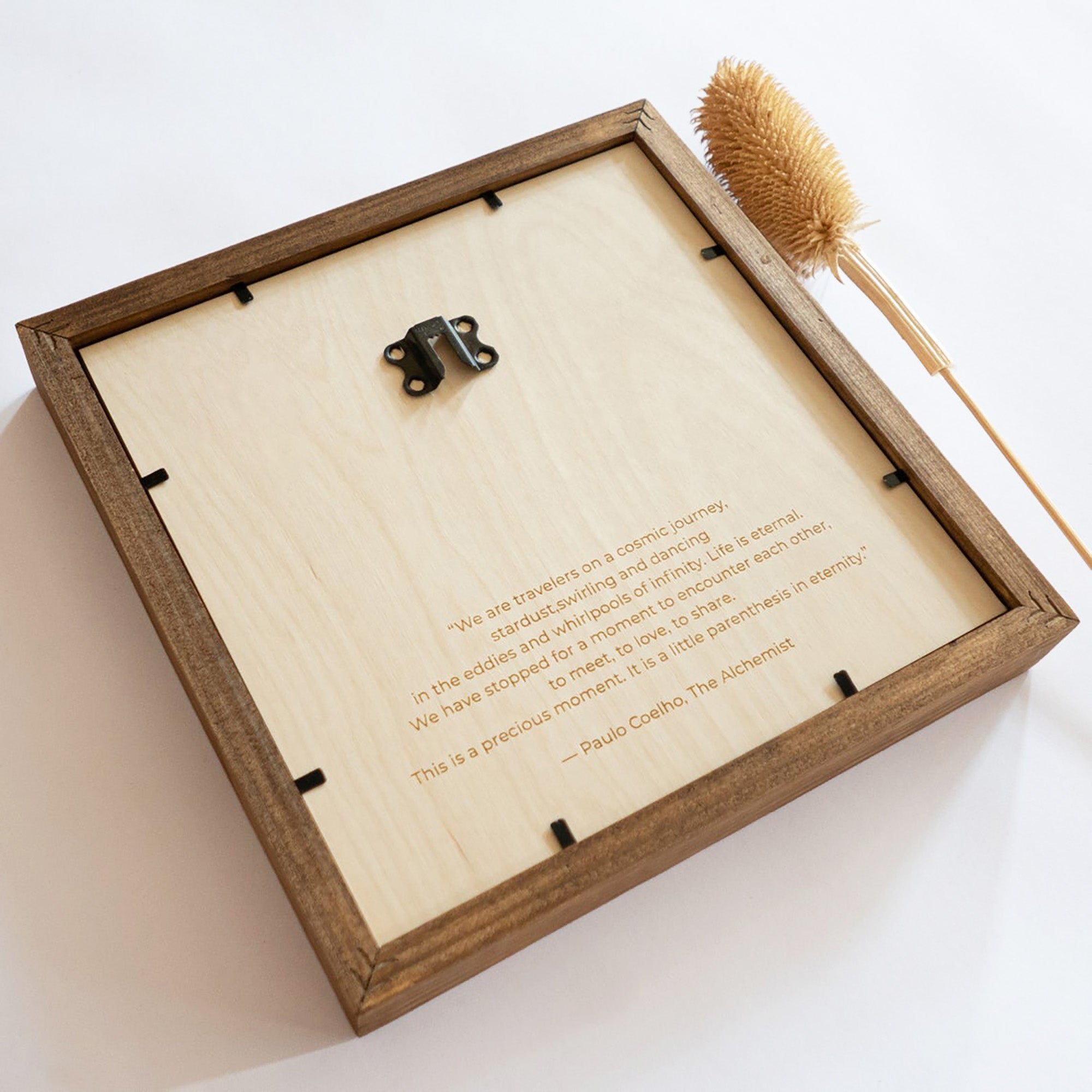 Add an engraving on the back of the map and tell your loved one a few important words, make wishes, write an important date or a quote. Such an engraving will make your gift one of a kind.