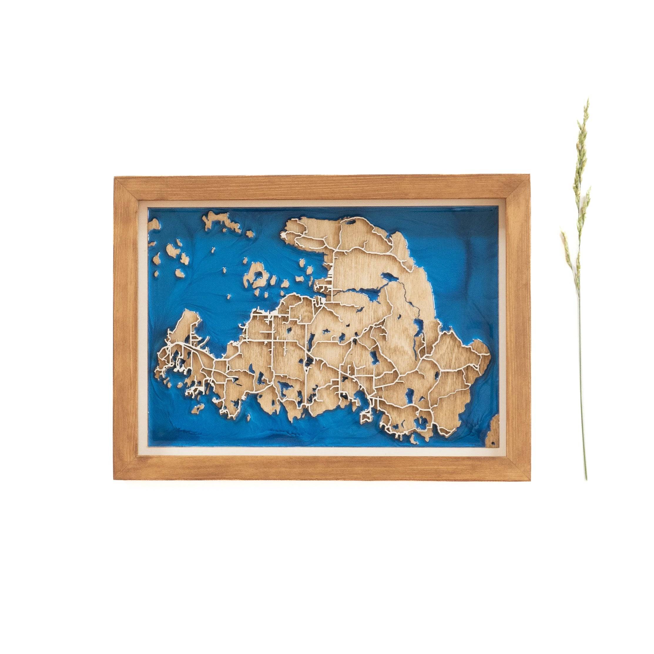 Drummond Island MI Map