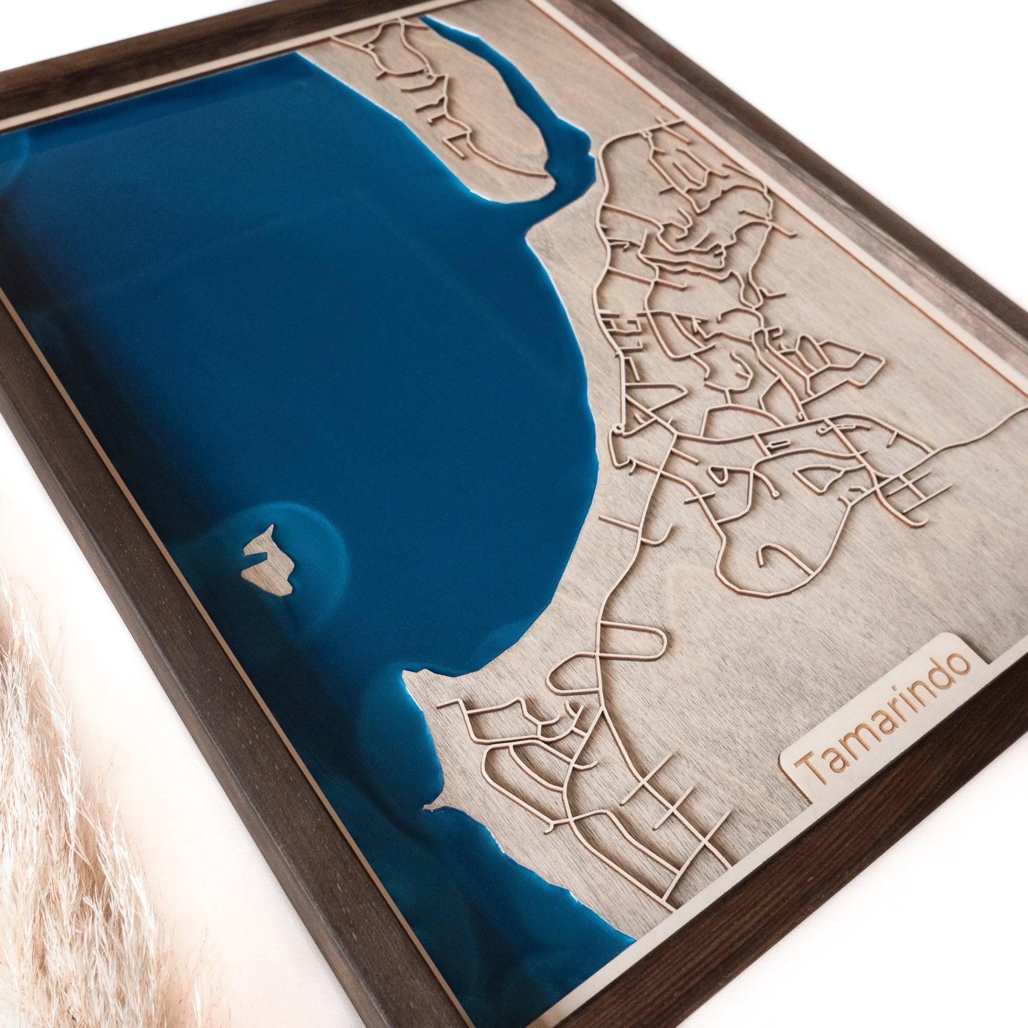 Meaningful Gift Wood Map