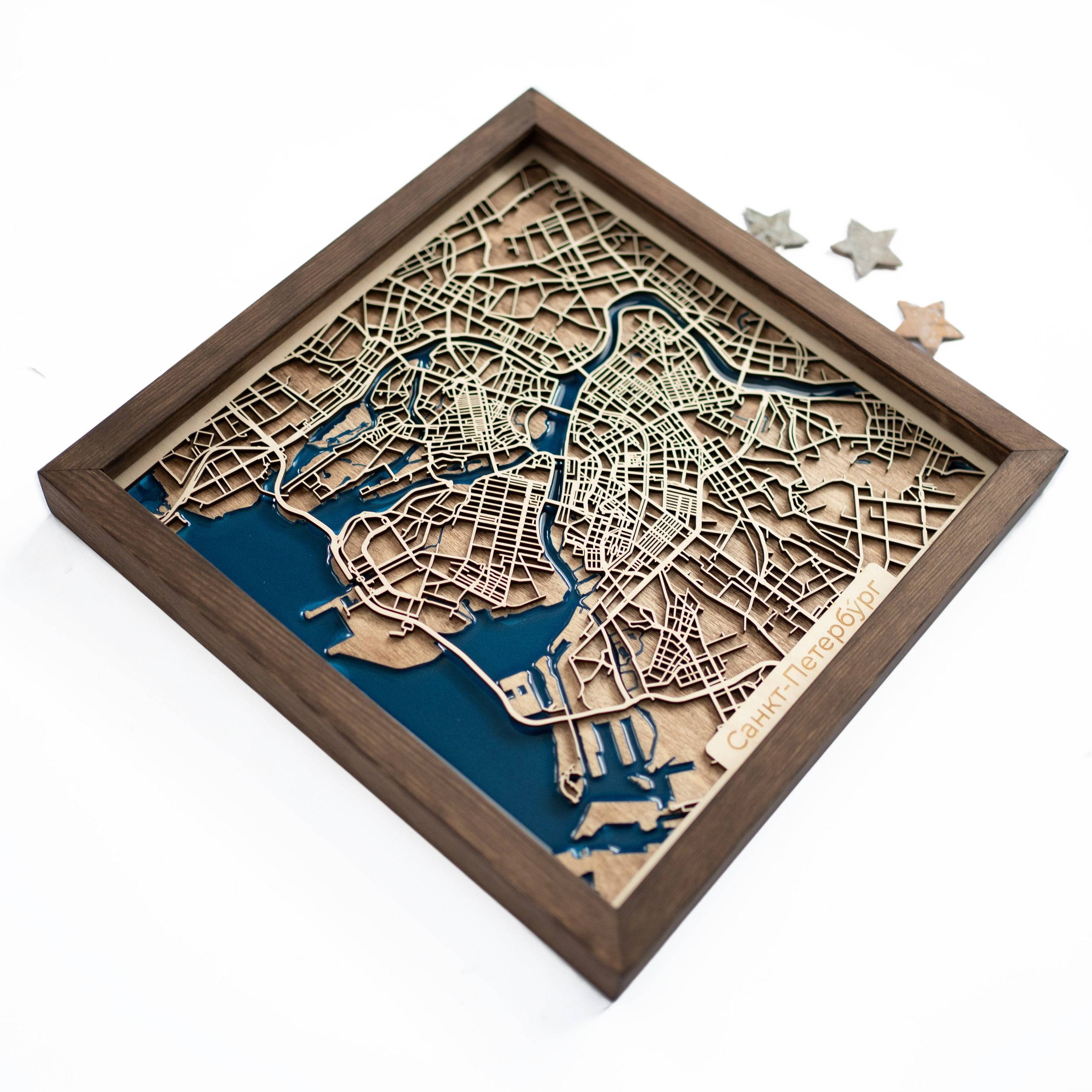 Sankt Petersburg Russia Map