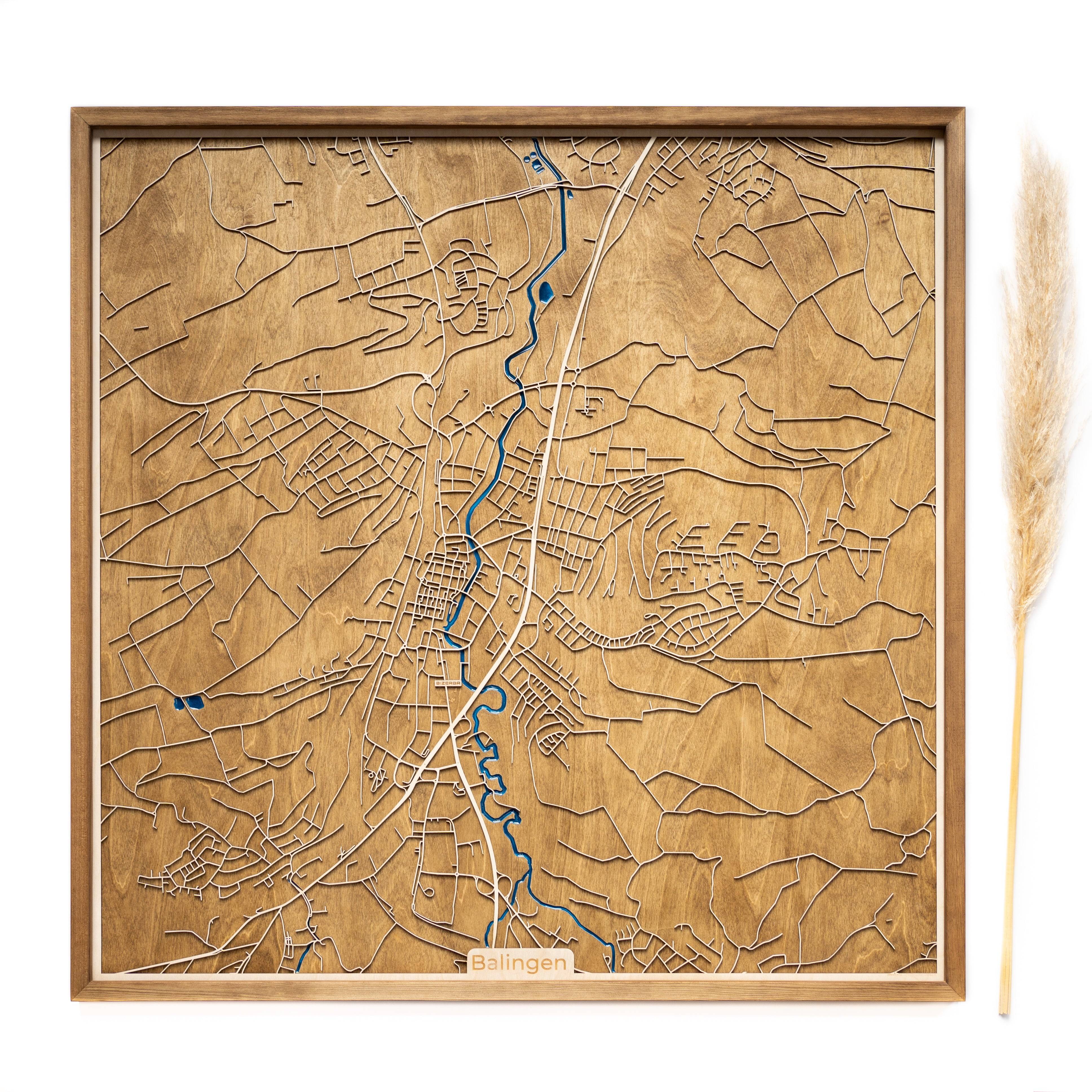 Balingen Wood Map