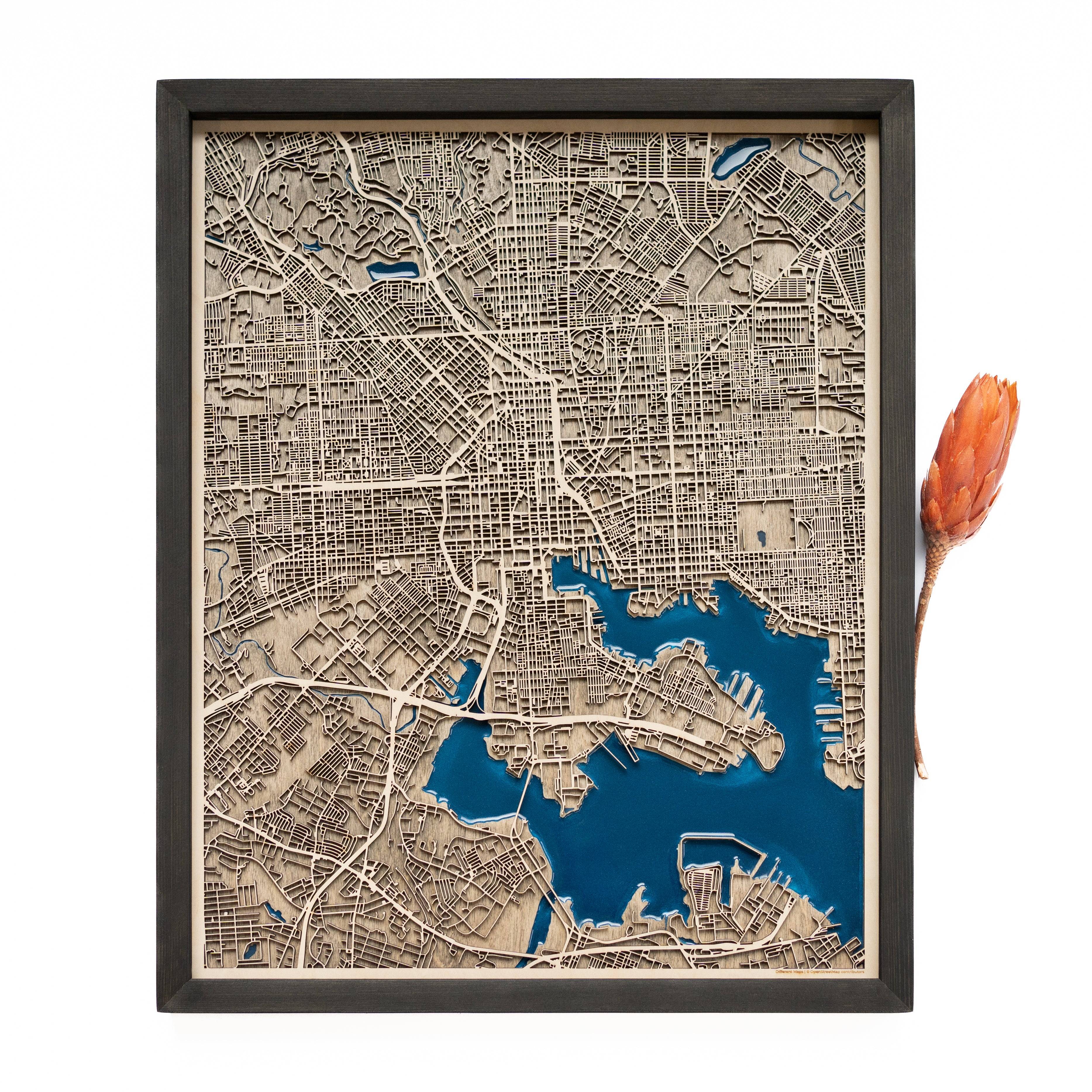 Baltimore Wood Map