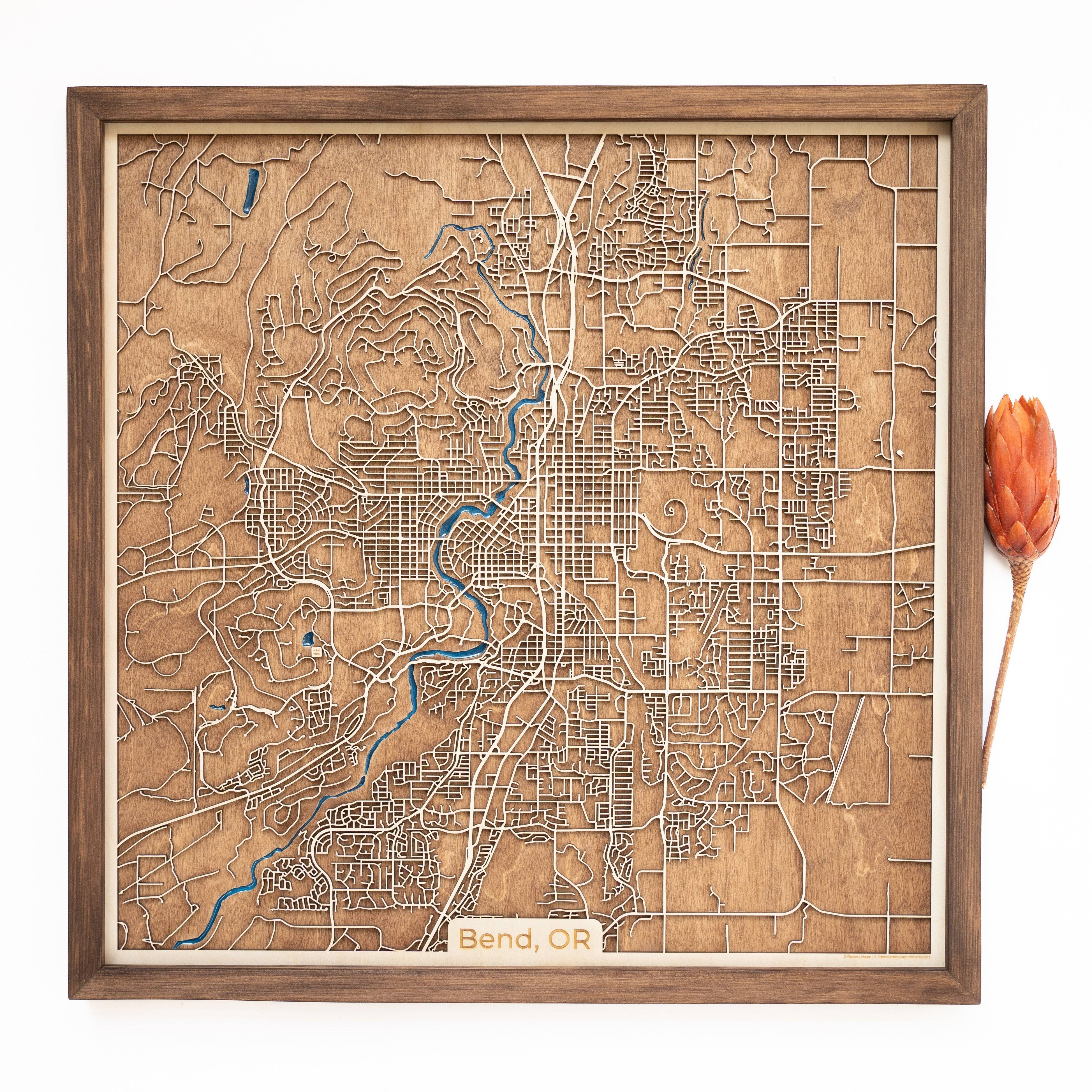 Bend Wood Map