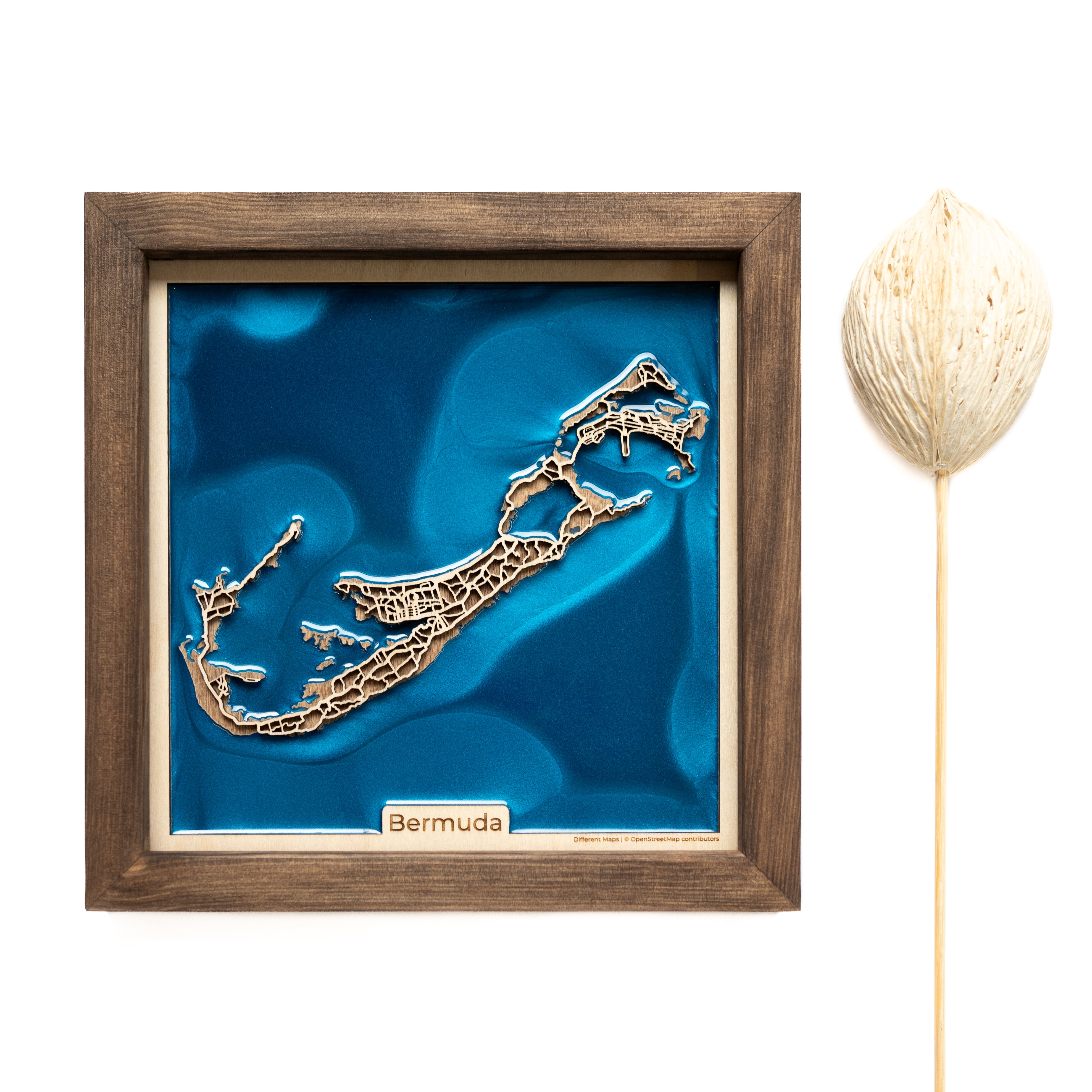 Bermuda Wooden Framed Wall Art