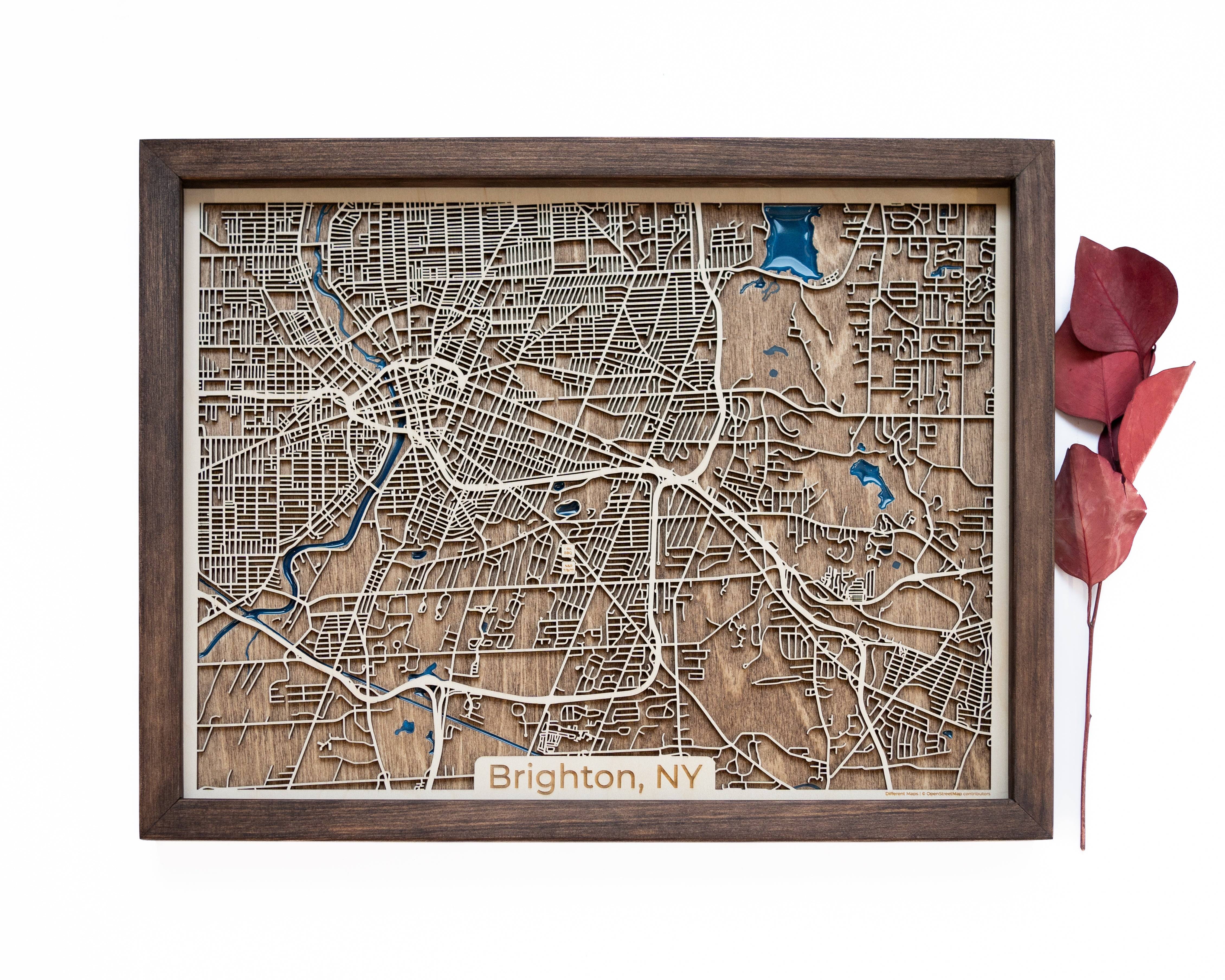 Brighton Wood Map