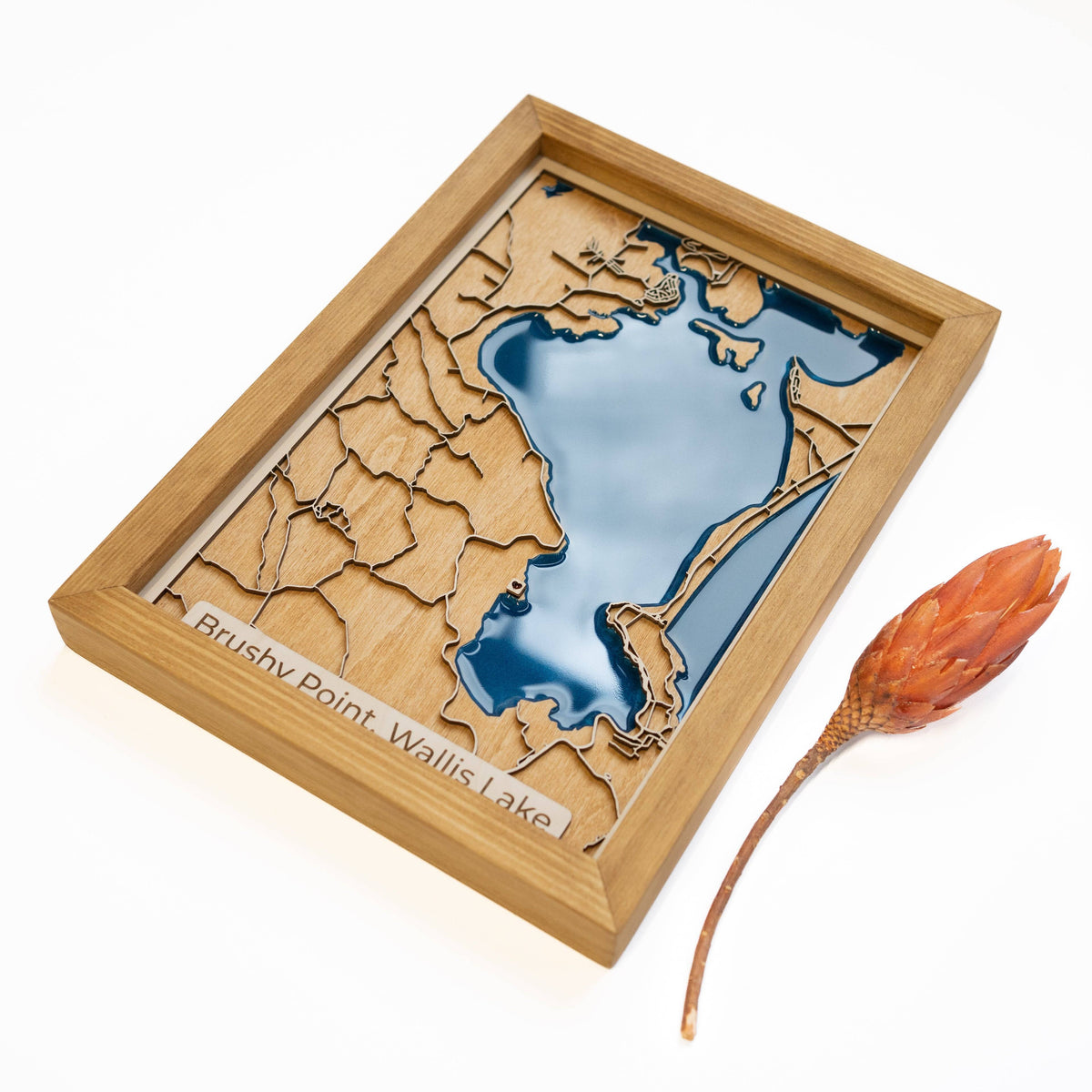 Brushy Point Map | Custom Wood Map | Different Maps