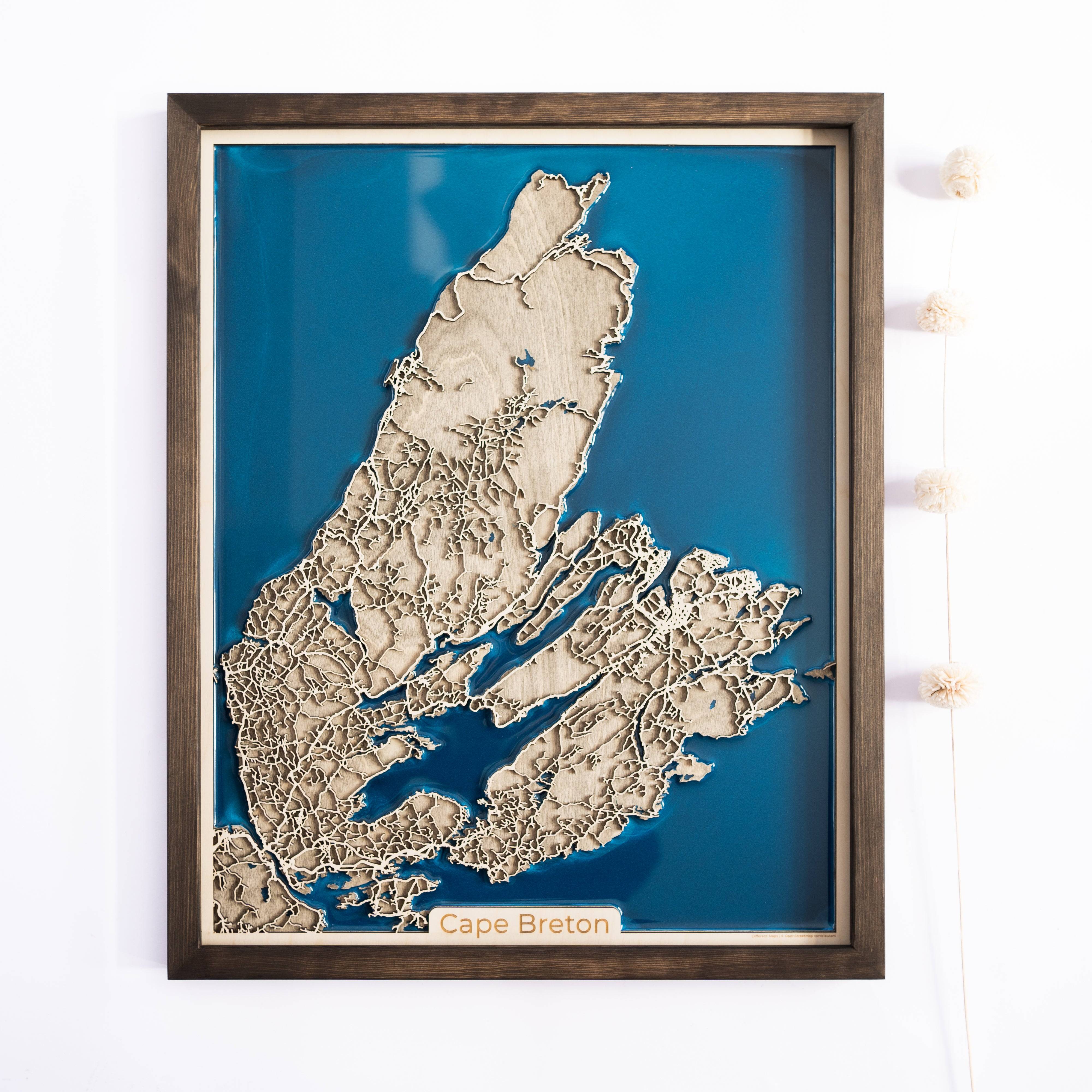 Cape Breton Wood Map