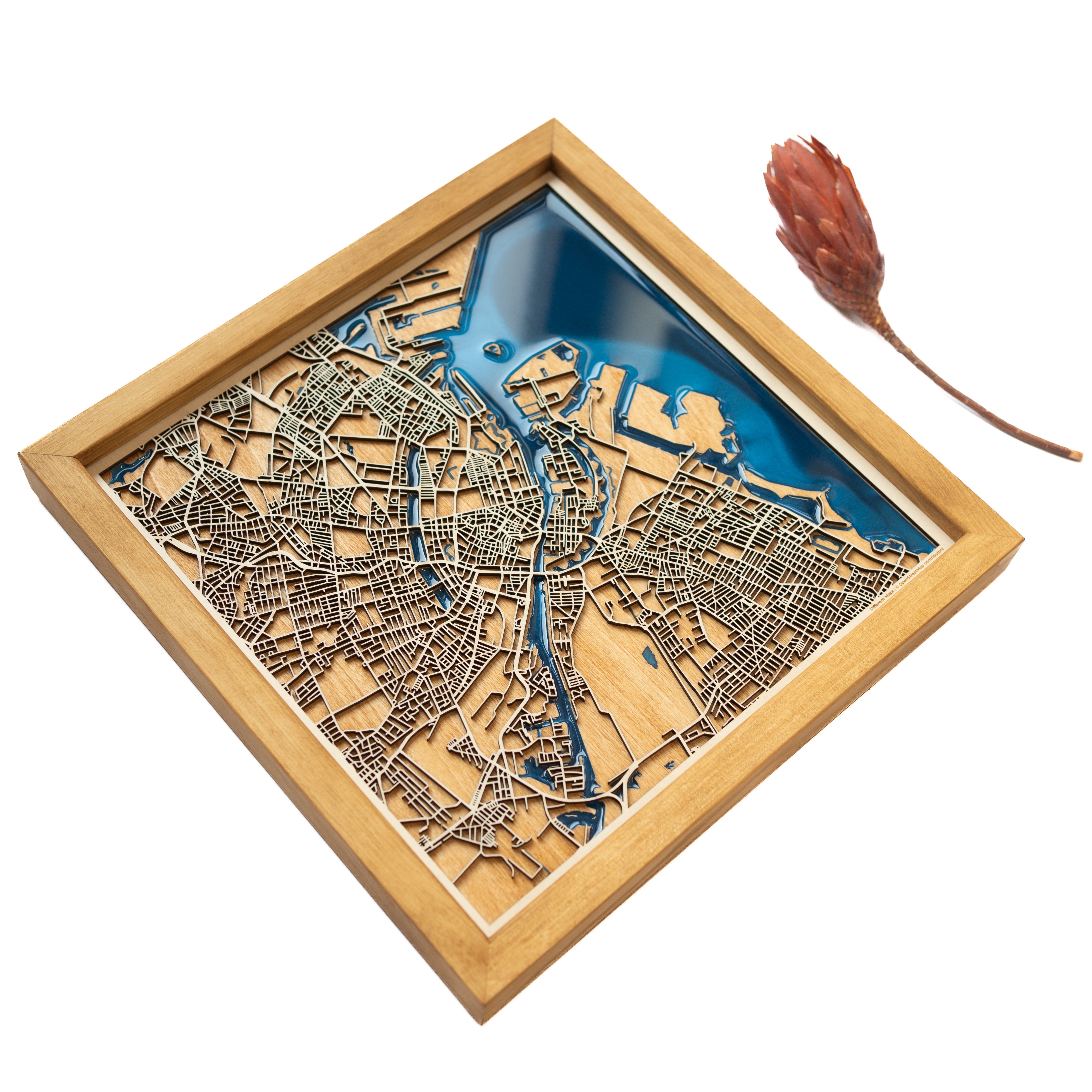 Copenhagen wood map