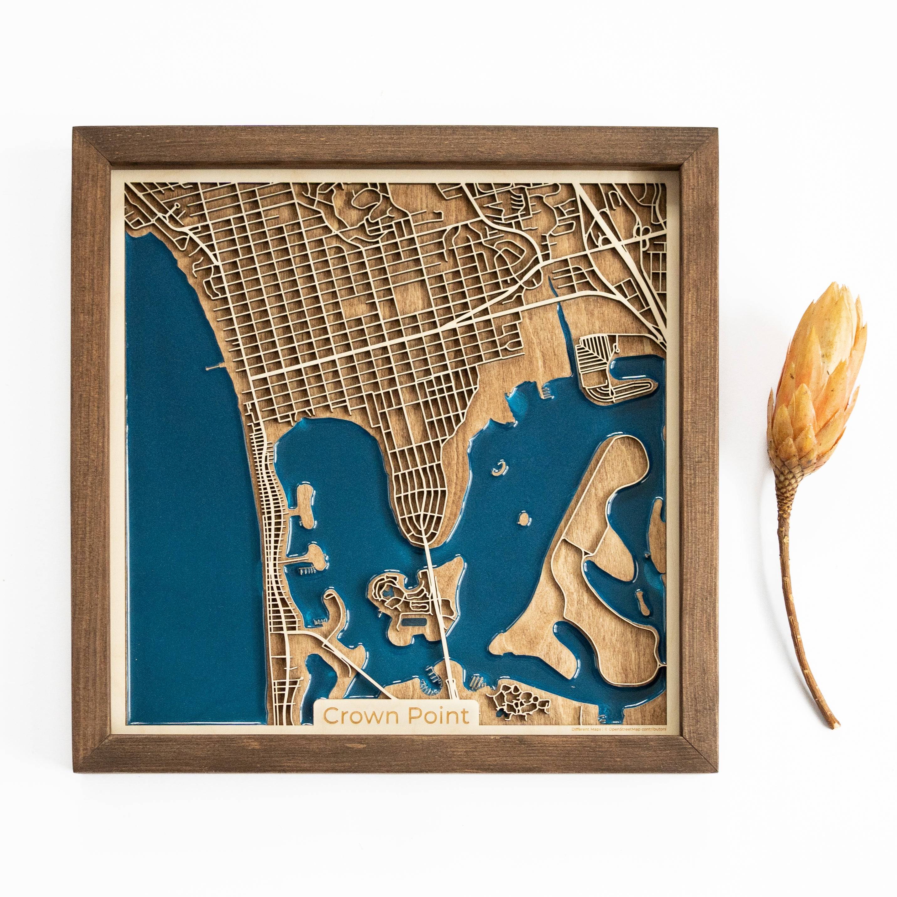 Crown Point Wood Map