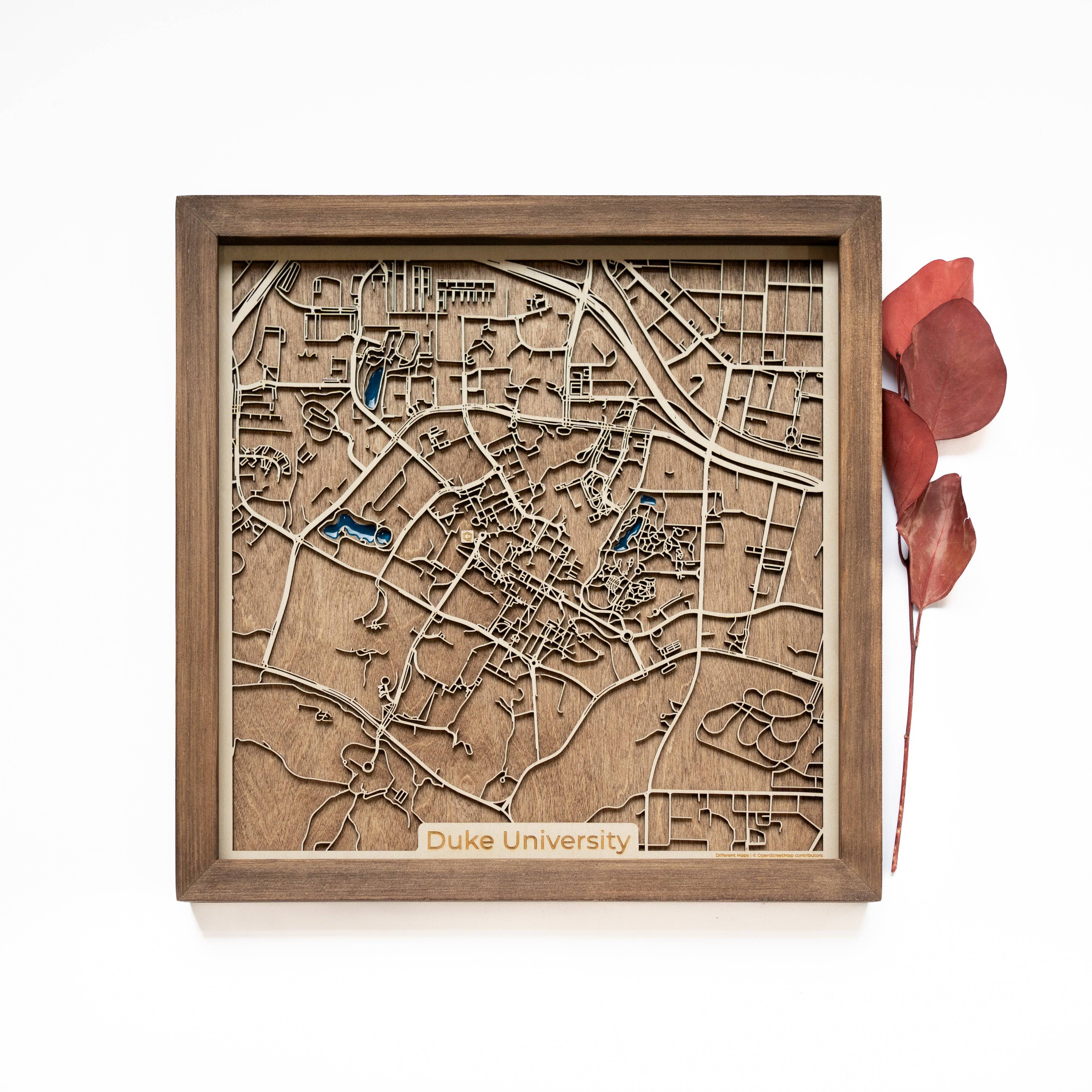 Duke University Wood Map