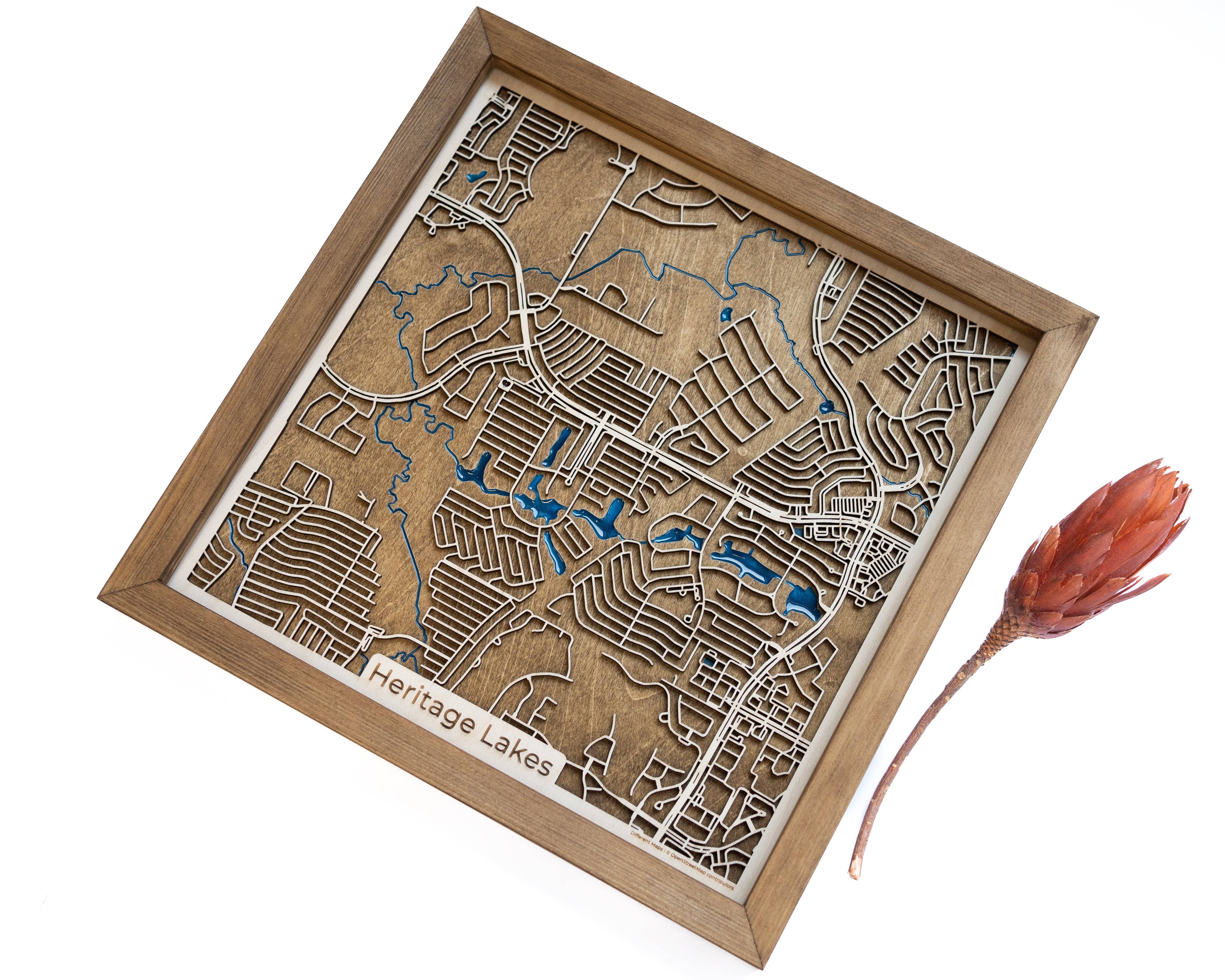 Heritage Lakes Map
