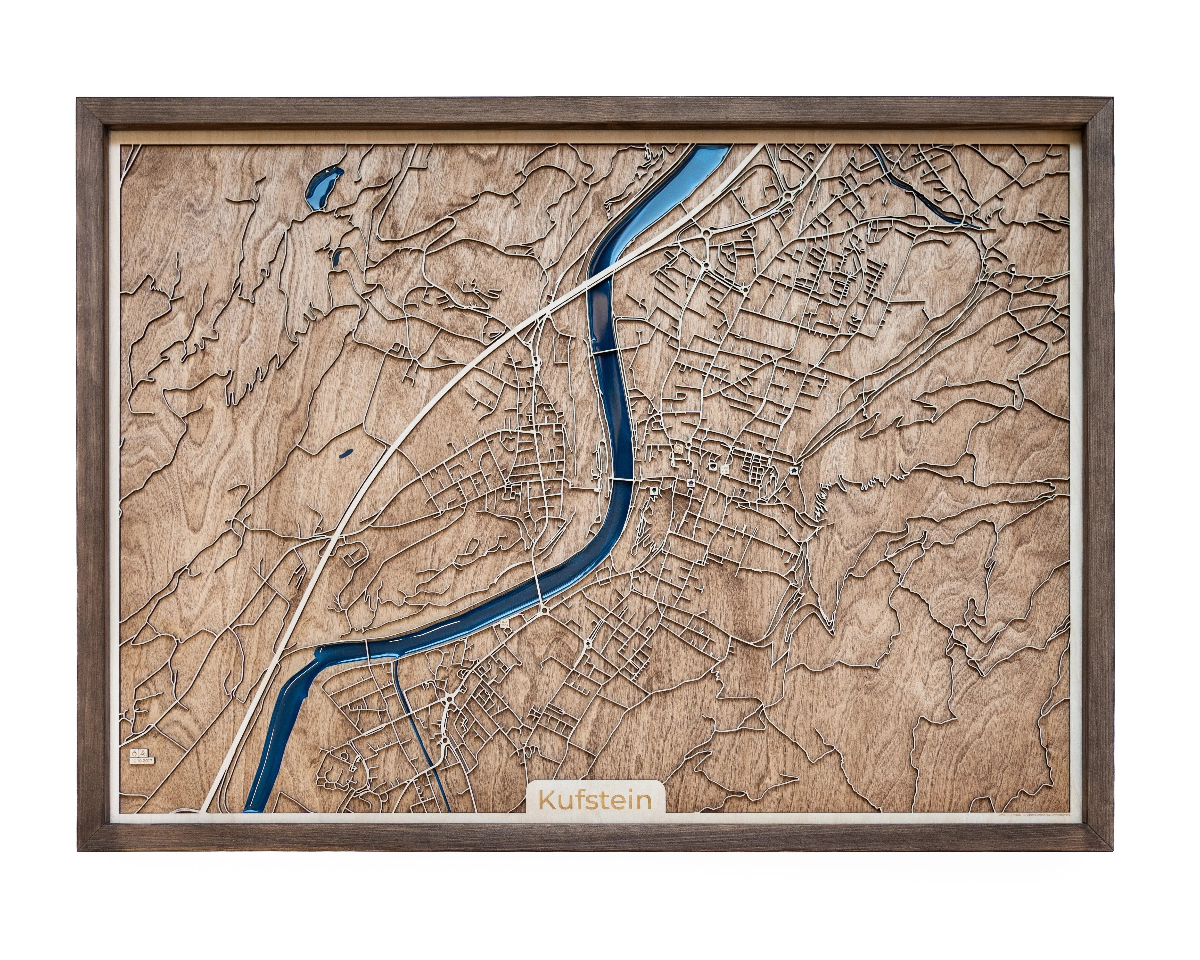 Kufstein Wood Map