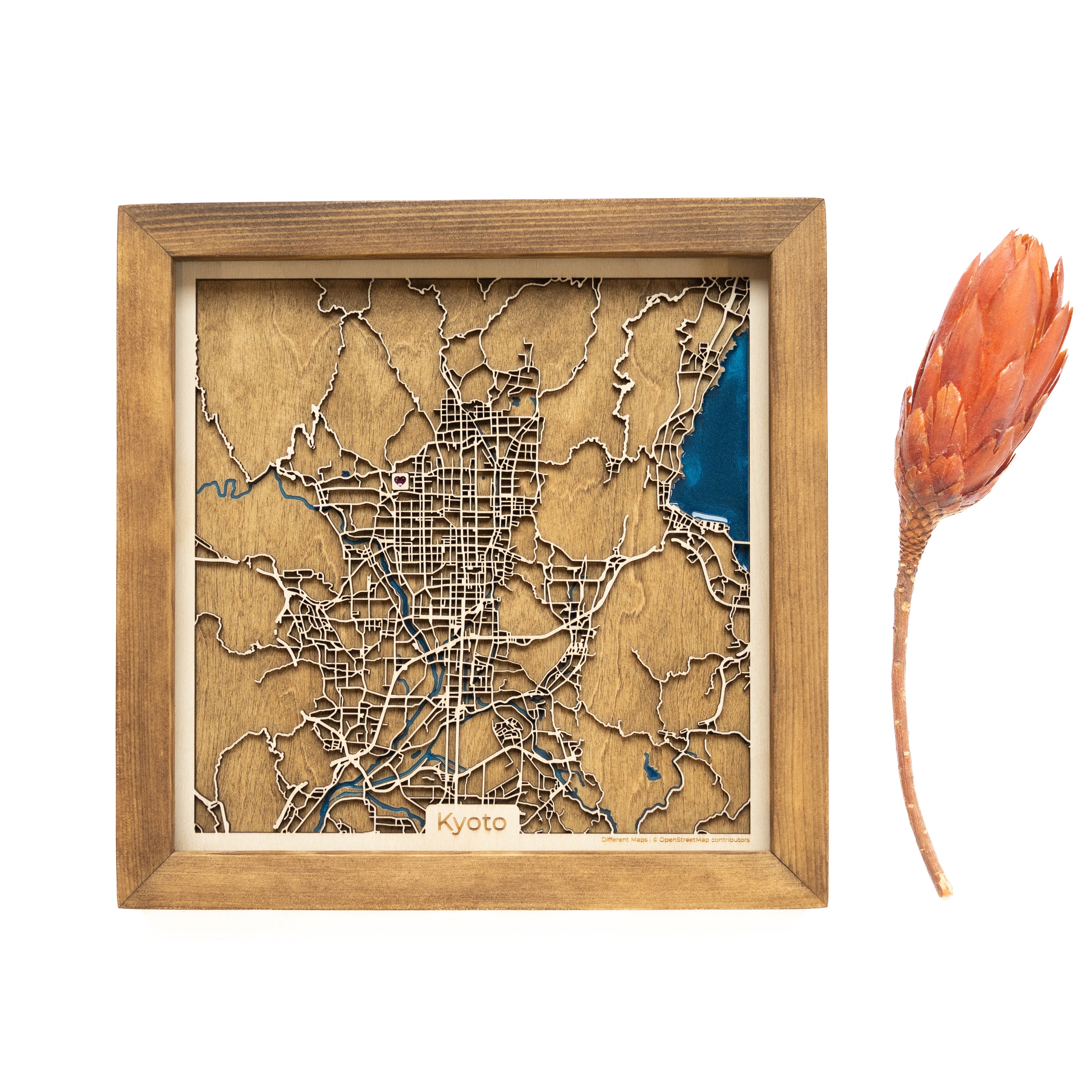 Kyoto Wood Map 