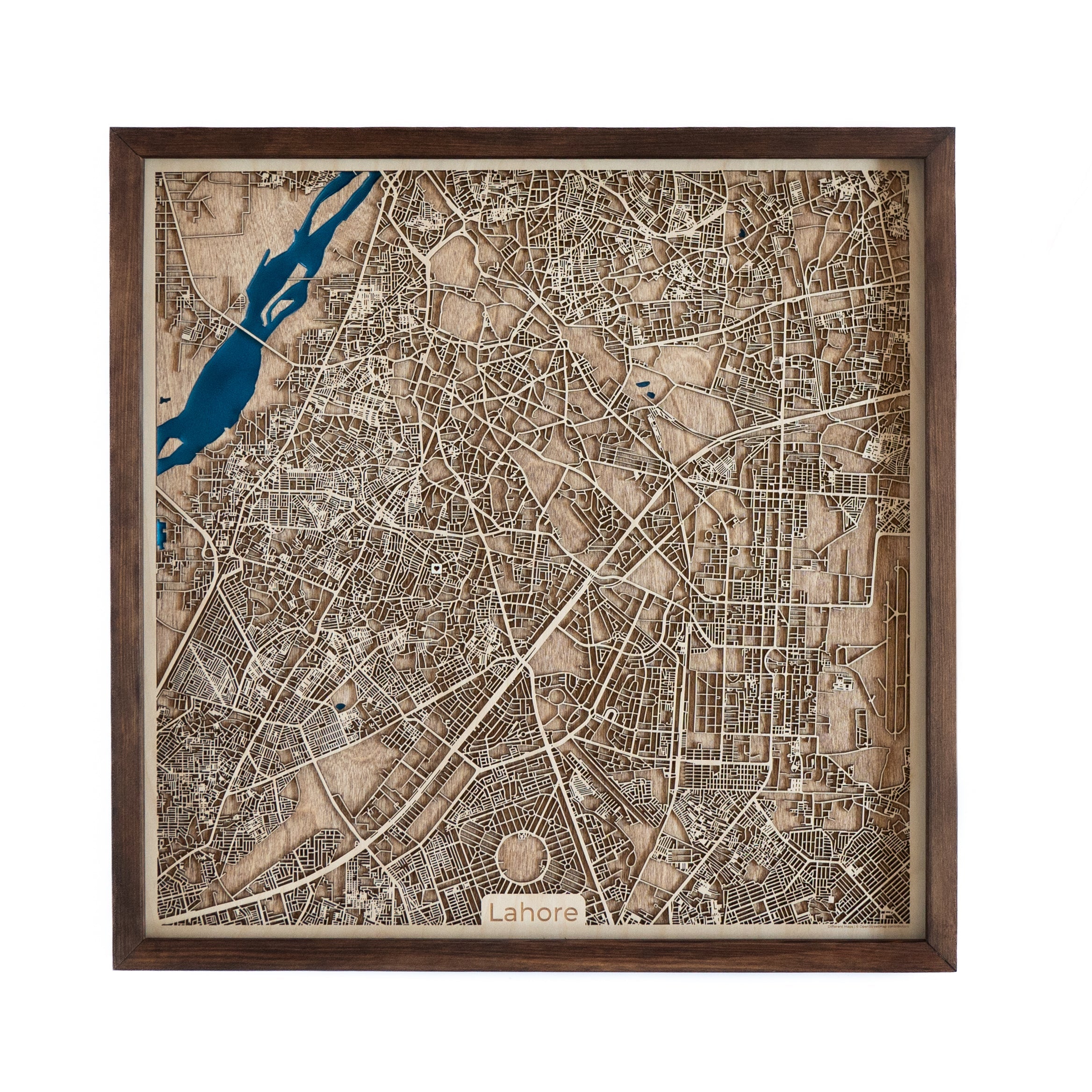 Lahore Wood Map