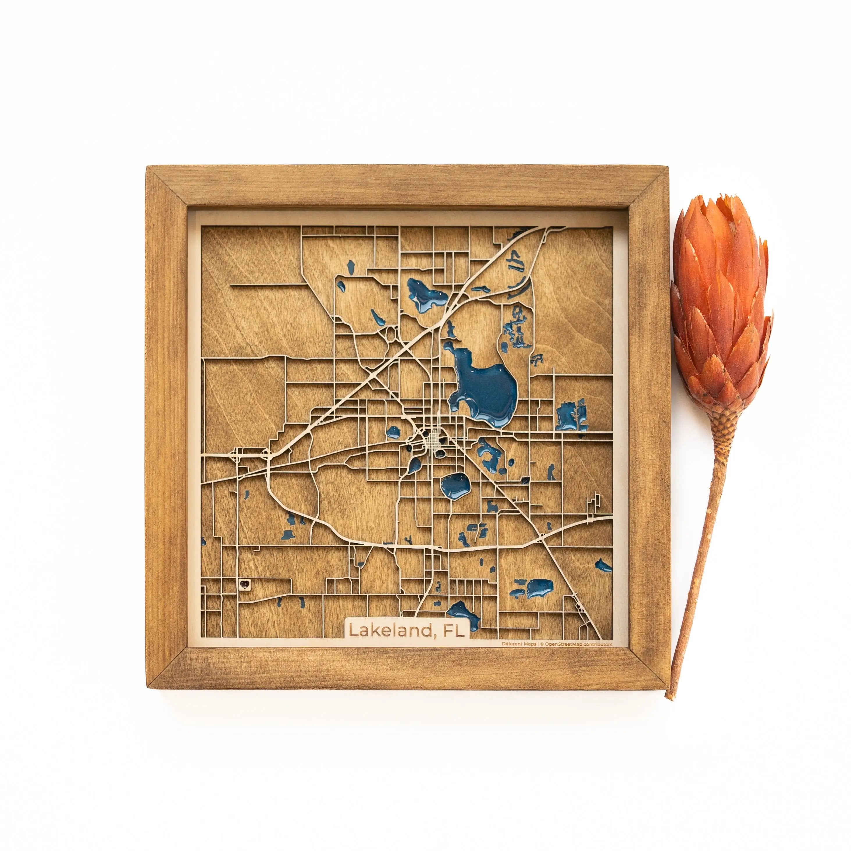 Lakeland Wood Map