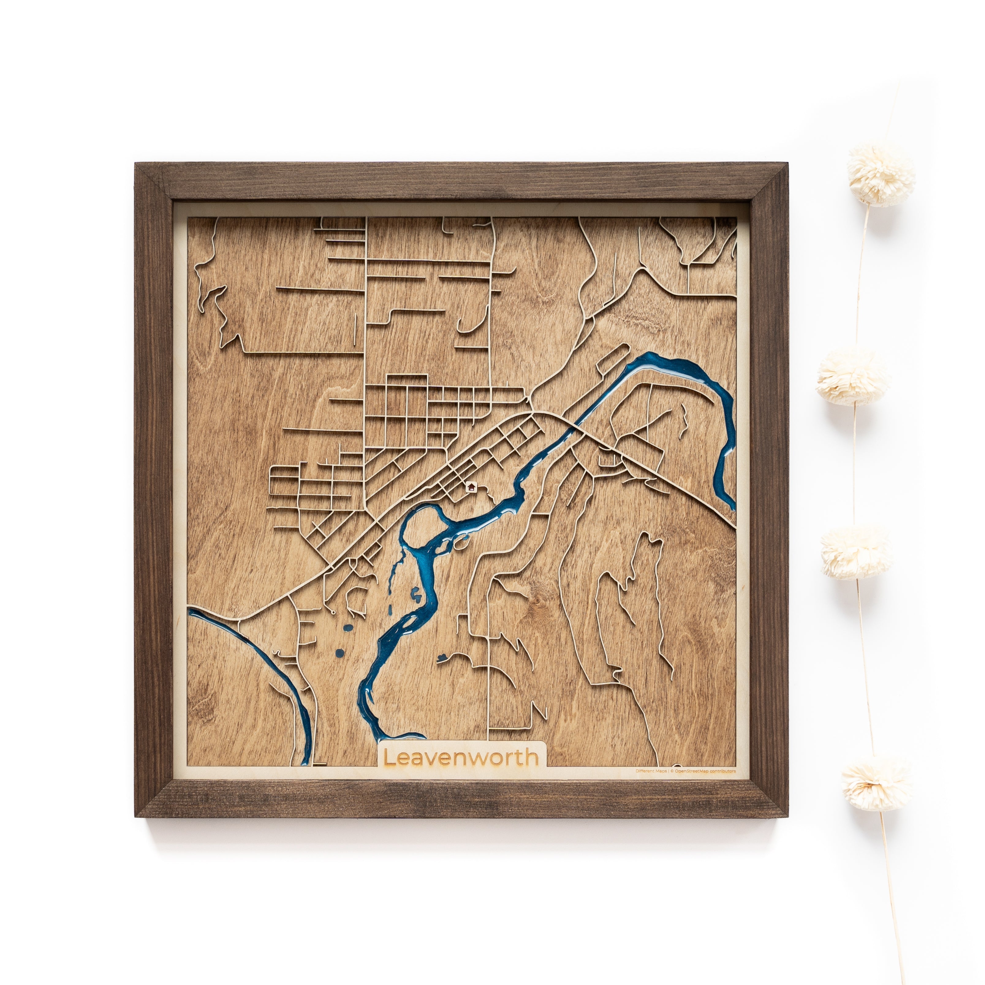 Leavenworth Wood Map