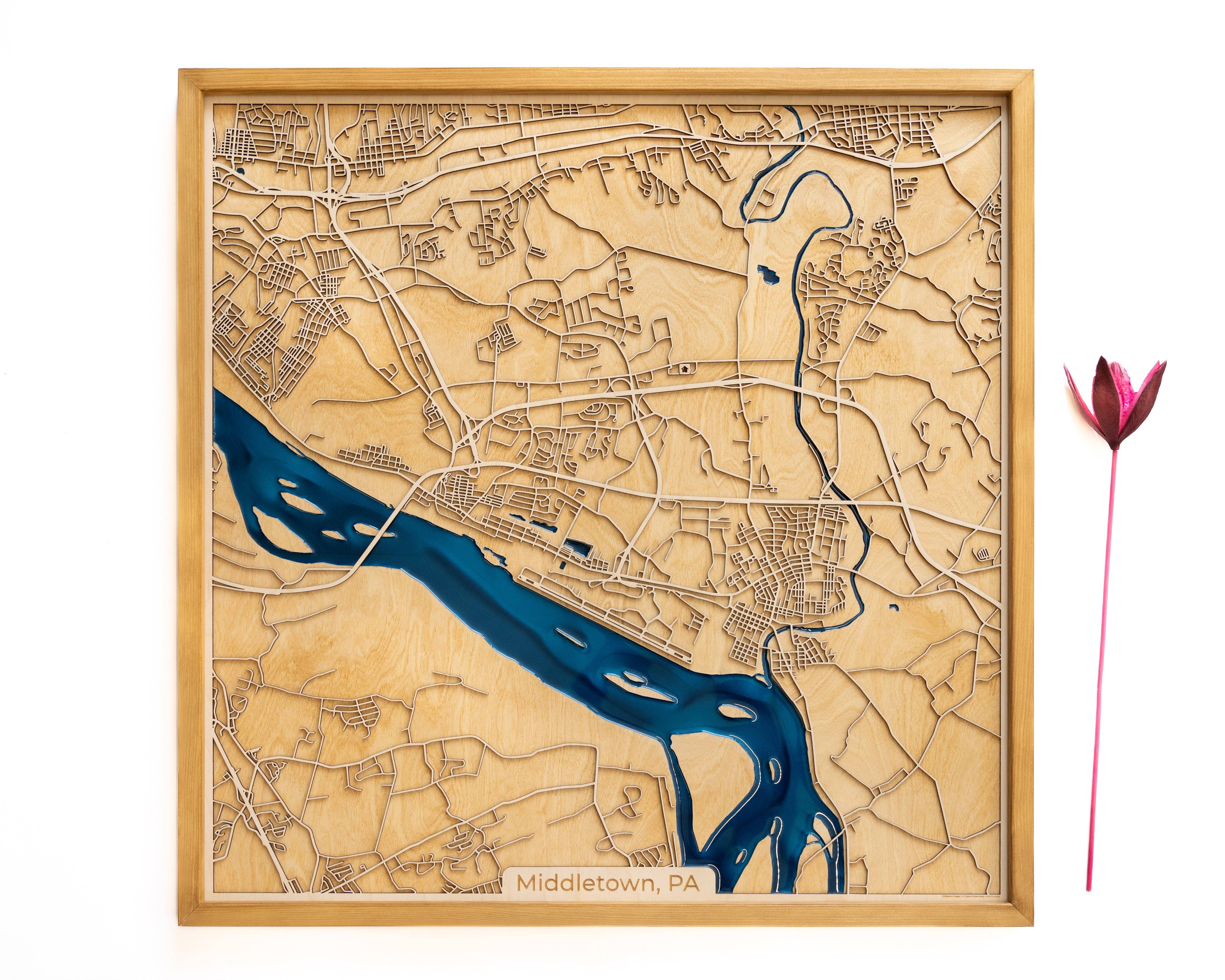 Middletown Wood Map