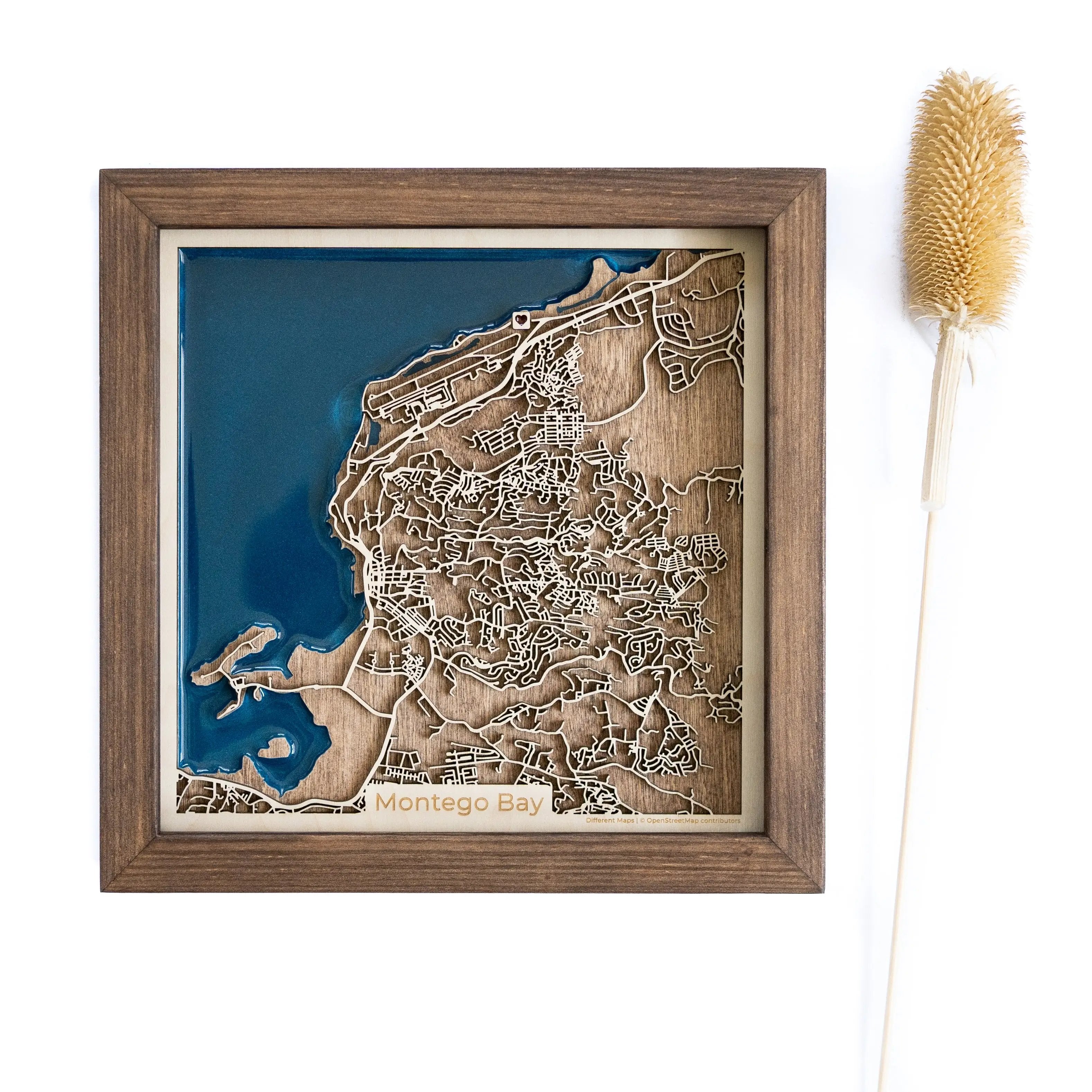 Montego Bay Wood Map