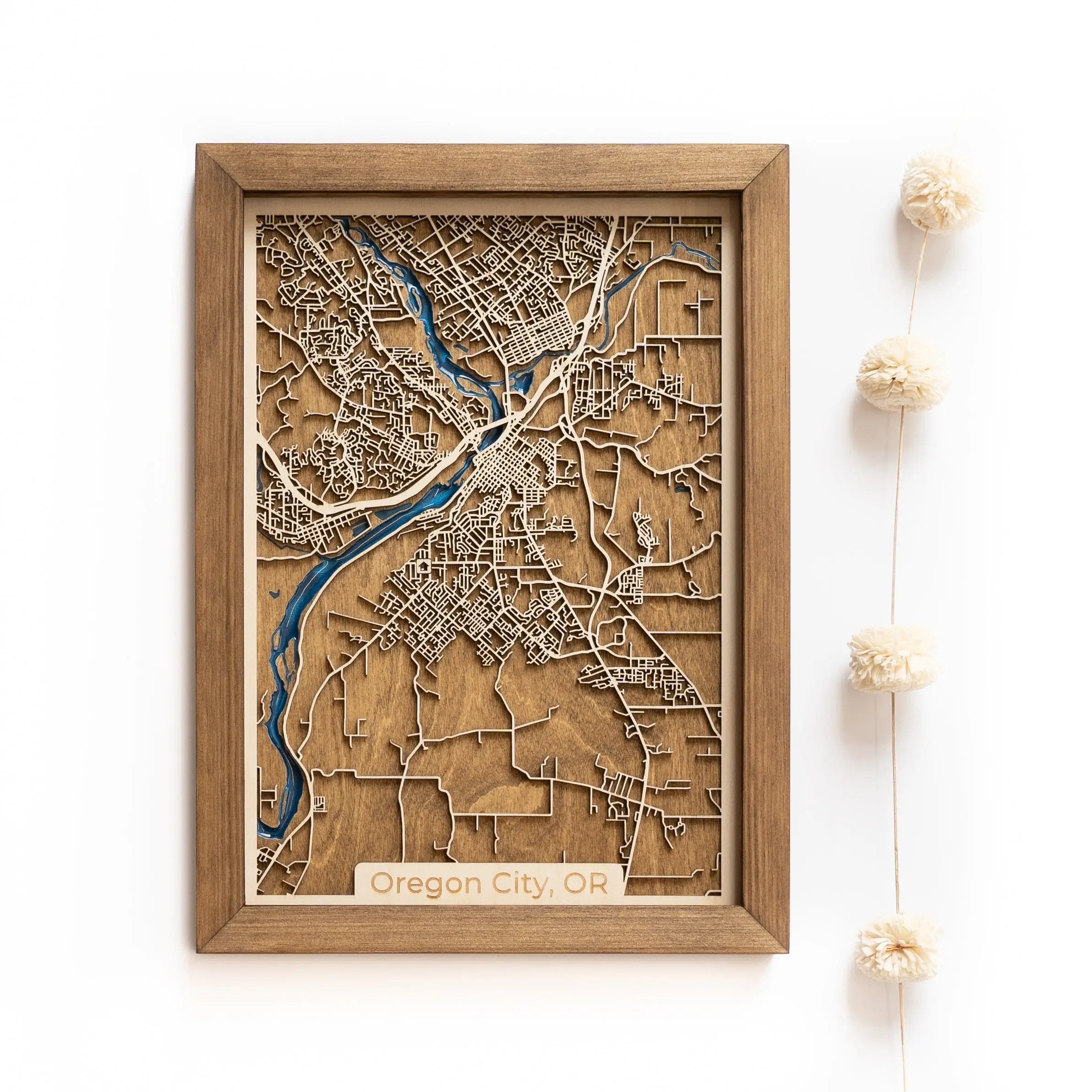 Oregon City Wood Map