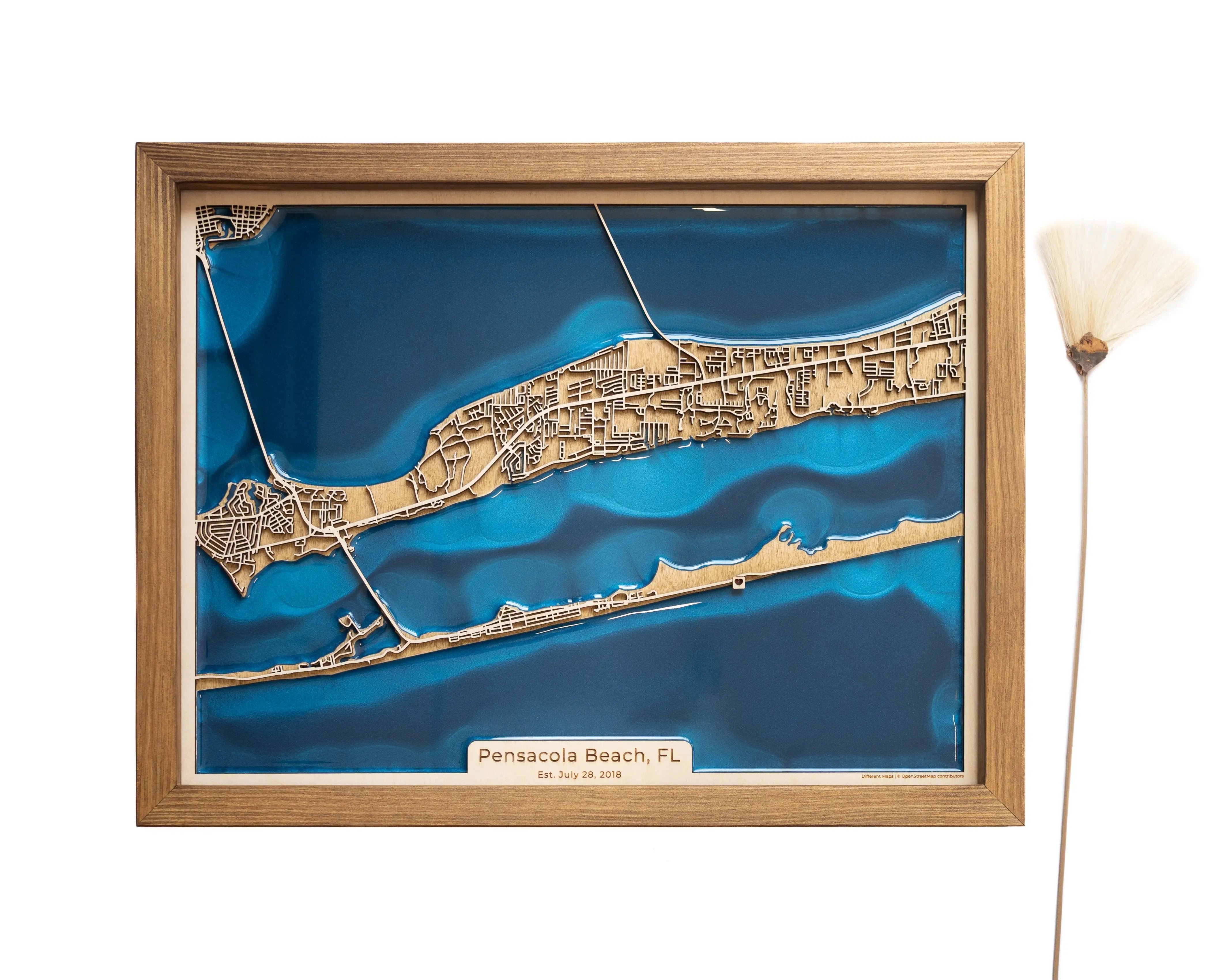 Pensacola Beach Map 