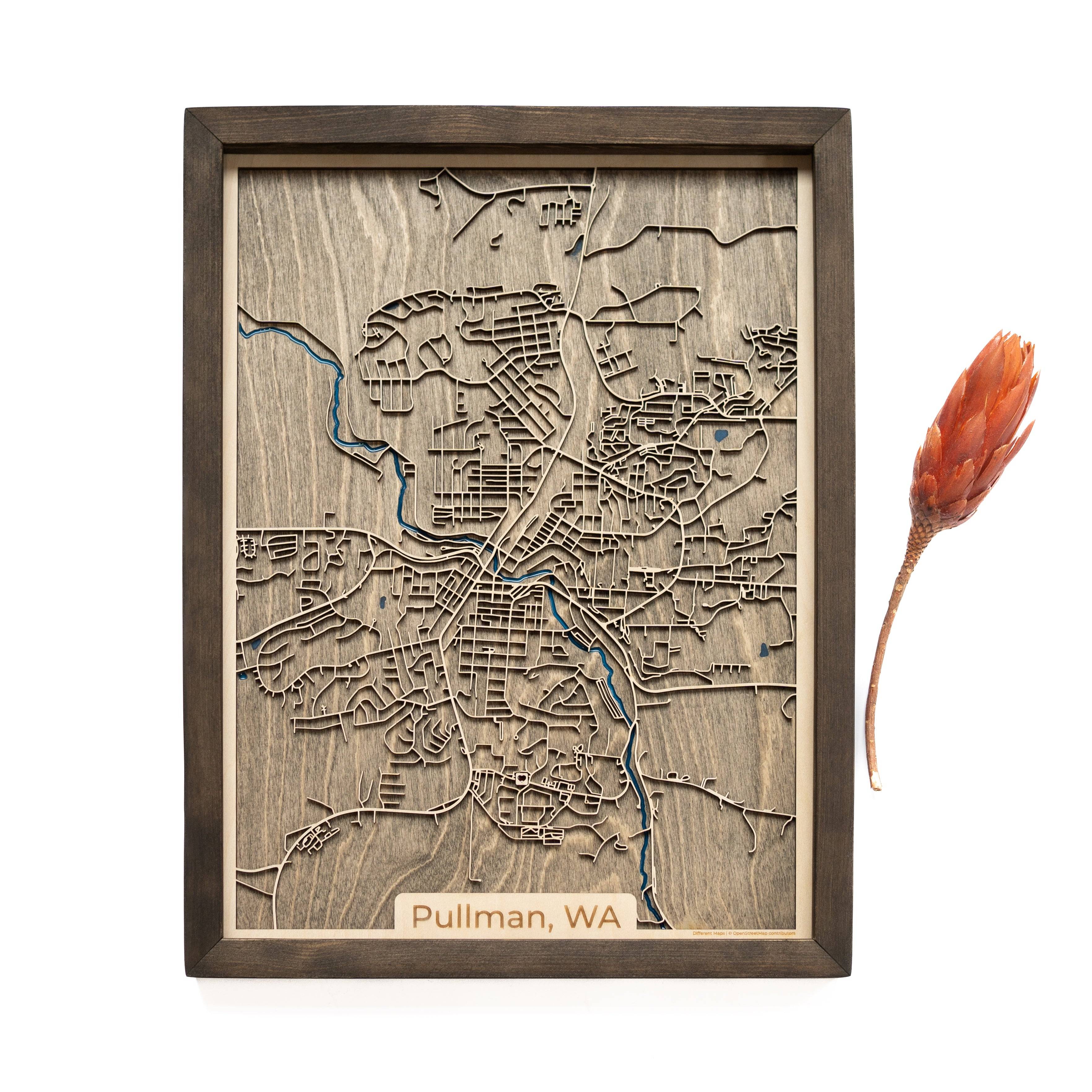 Pullman Wood Map