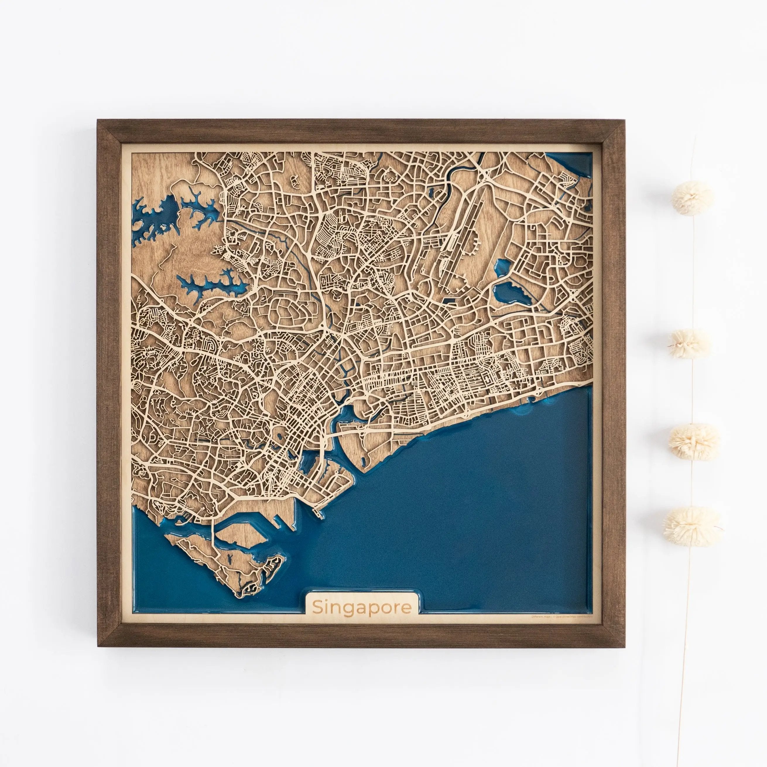 Singapore Wood Map